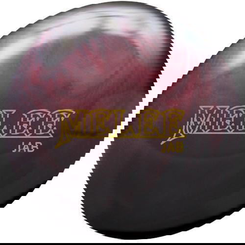 Brunswick Melee Jab Blood Red Bowling Ball - High Performance Reactive Resin for Hook & Strike - Perfect for League Play & Tournaments