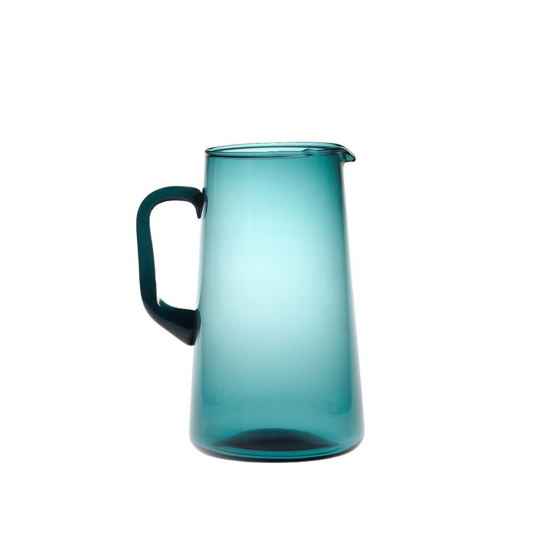 Turquoise Ceramic Pitcher - Handcrafted Elegant Water Jug for Home & Kitchen Decor, Perfect for Serving Beverages, Iced Tea, and Lemonade at Parties and Gatherings