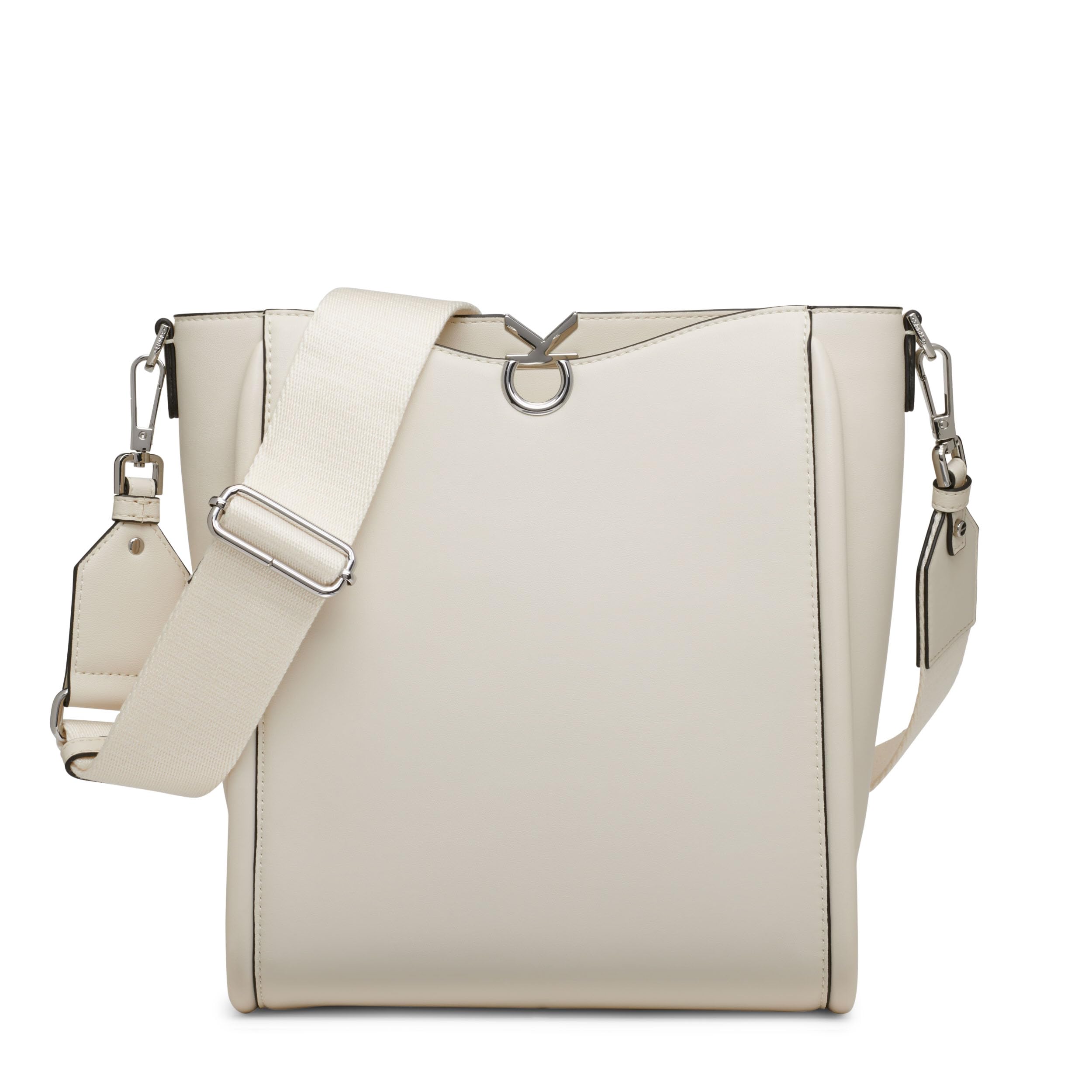 Calvin Klein Crisell North/South Crossbody Bag for Women - Stylish Leather Shoulder Purse with Adjustable Strap, Perfect for Work, Travel & Everyday Use