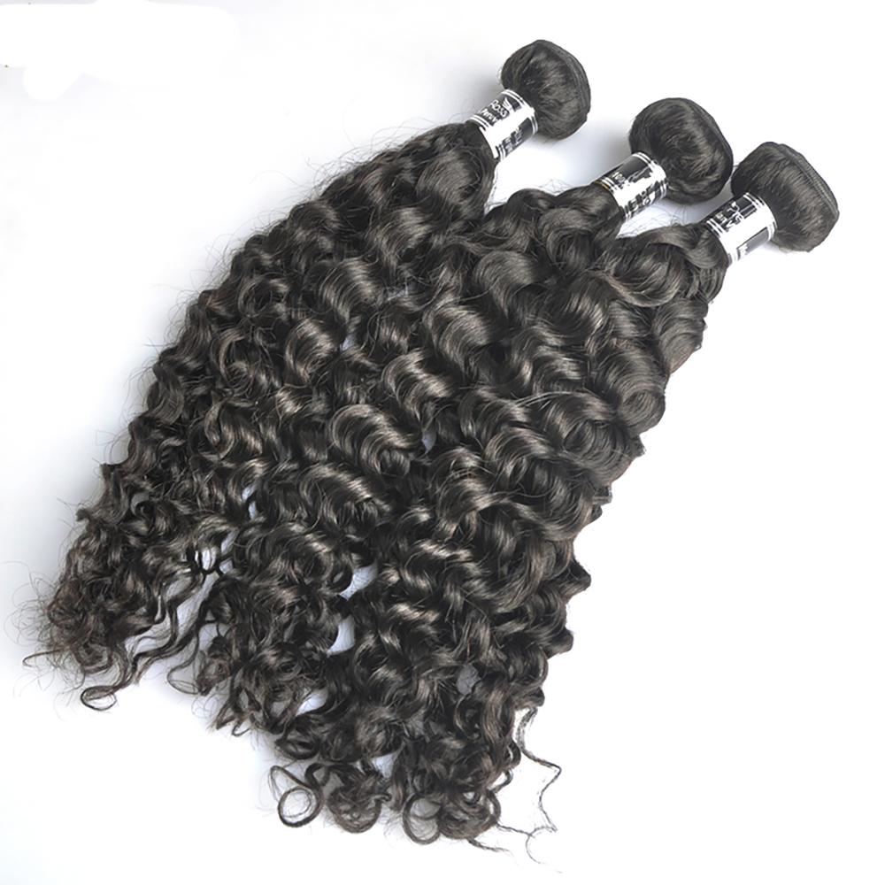 Premium Italian Virgin Human Hair Bundle Deals - 100% Natural Black Curly Hair Extensions for Styling & Volume | Perfect for Weaves, Wigs & Protective Hairstyles