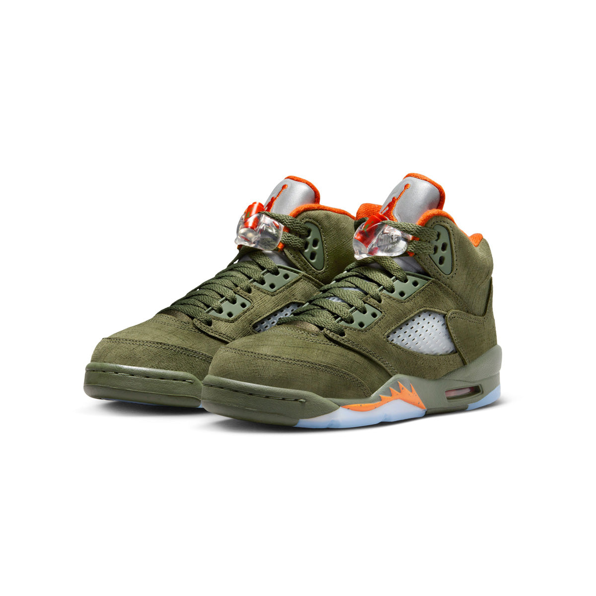 Air Jordan 5 Retro 'Olive' Kids Basketball Shoes - Comfortable Sneakers for Boys & Girls - Perfect for School, Sports & Casual Wear