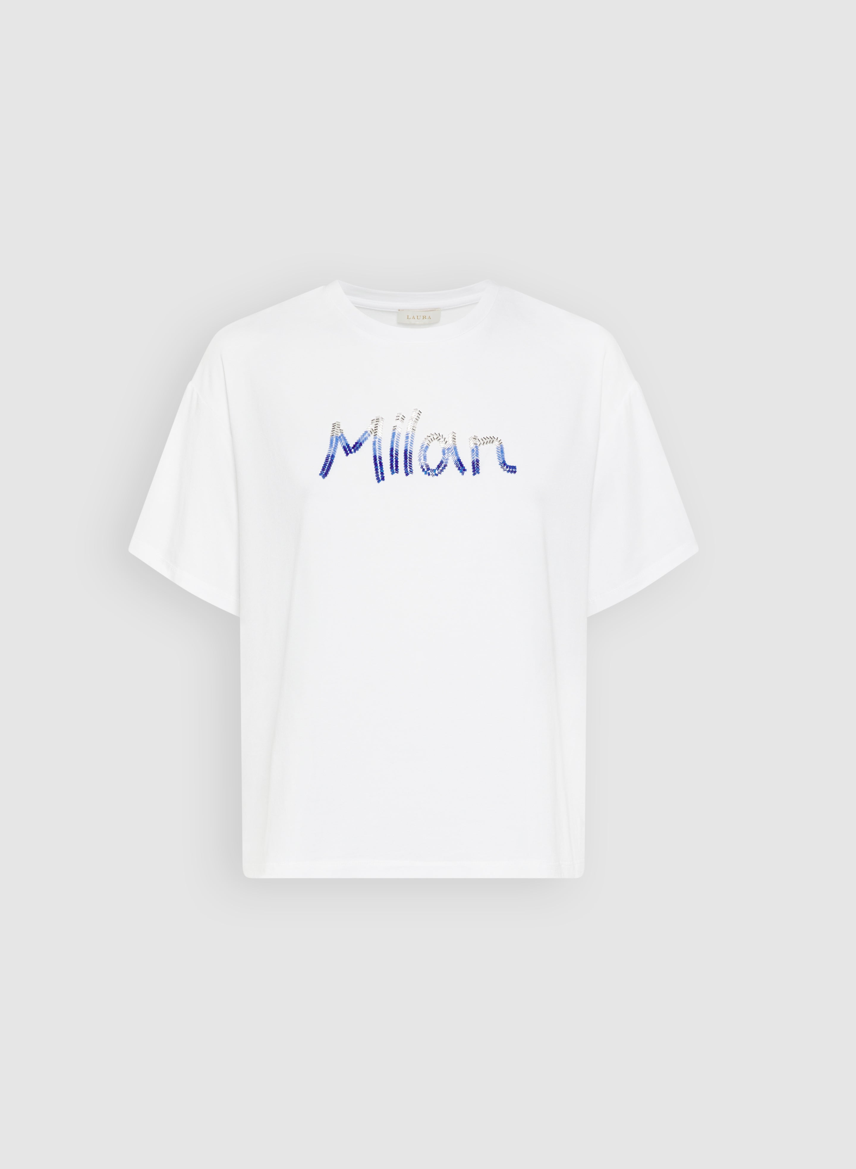 Stylish 'Milan' Sequin T-Shirt for Women | Glitter Party Top | Fashionable Casual Wear for Night Out, Club, and Special Events