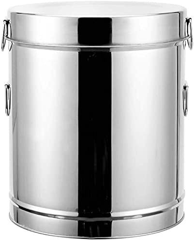 304 Stainless Steel Airtight Cookie Jar with Lid - BPA Free Large Food Storage Container for Cereal, Coffee, Candy & Bulk Pantry Organization | Perfect for Kitchen Countertop, Pantry & Office Snack Storage