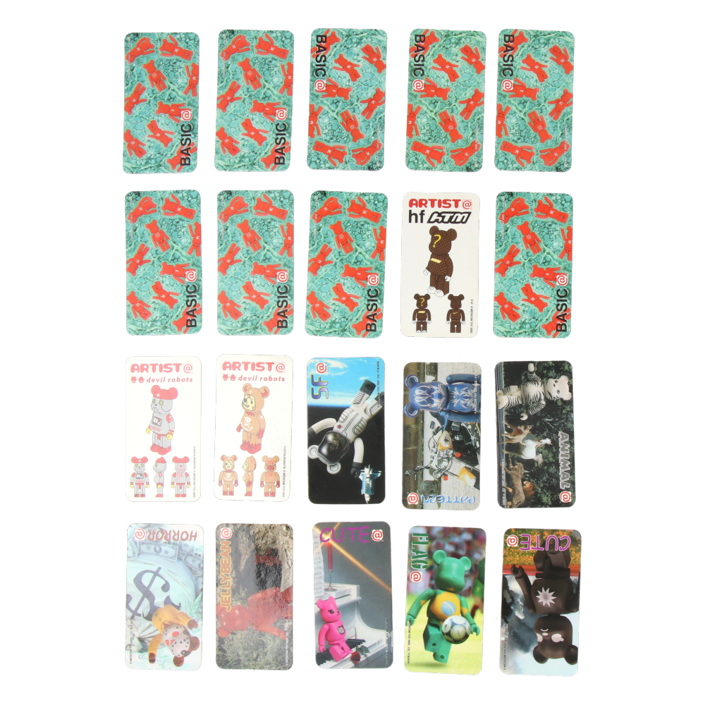 Bearbrick Series 3 Collectible Toy Figures - Limited Edition Vinyl Art Toys for Display & Decoration | Perfect for Home Office, Shelf Decor, and Anime Collections