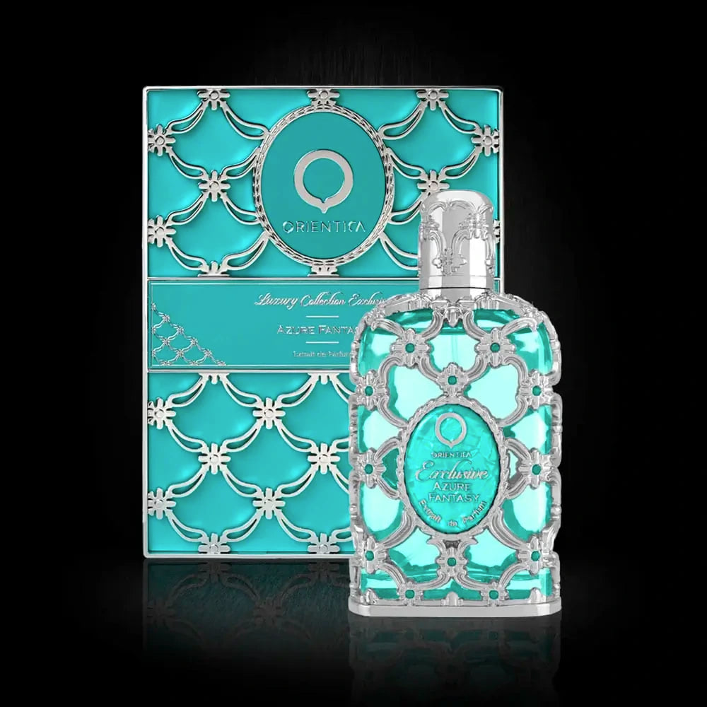 Azure Fantasy 2.7 oz Unisex Extrait De Parfum - Long Lasting Luxury Fragrance for Men & Women | Perfect for Date Night, Office & Special Occasions