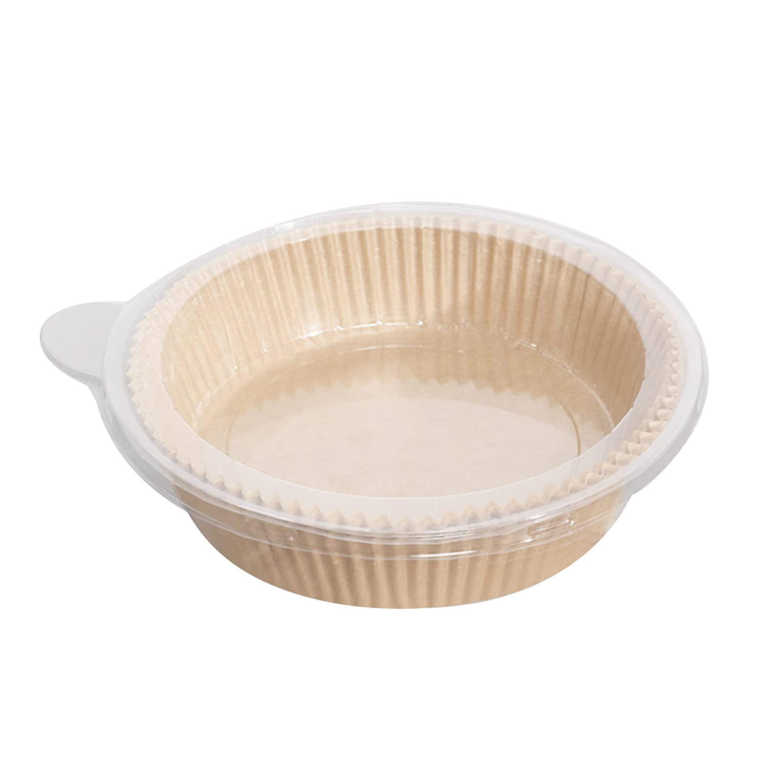 100pcs Non-Stick Air Fryer Parchment Paper Liners - 6.3 Inch Round Unperforated Disposable Basket Liners for Baking, Roasting & Microwave - Perfect for Air Fryer, Oven & Kitchen Cooking Accessories