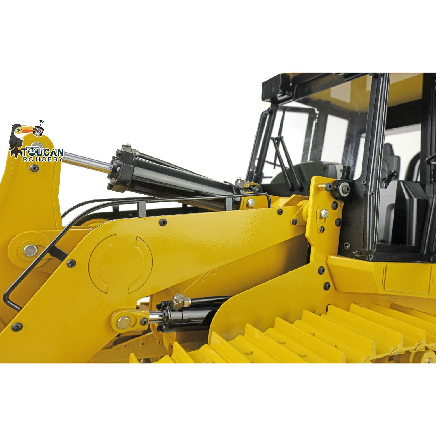 1/14 Scale JDModel Metal RC Hydraulic Tracked Loader - JDM 188 963D Construction Vehicle with 3CH Valve Pump, I6S Radio & RTR Features | Realistic 201 Sounds & LED Lights for Construction Site Simulation & RC Hobby Enthusiasts
