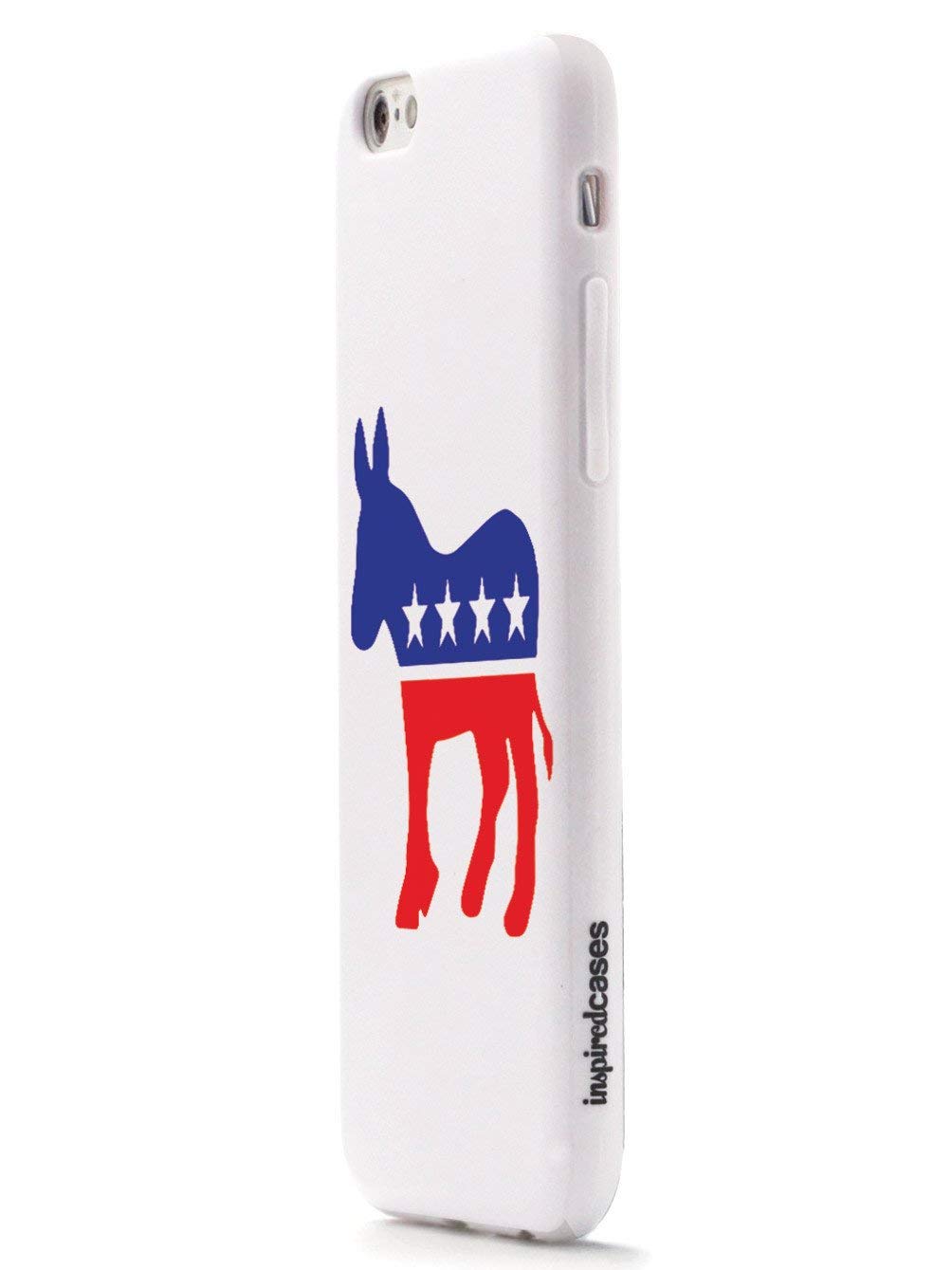 Premium 3D Textured Protective Phone Case for Apple iPhone X/Xs - Democrat Donkey Logo Design - Shockproof & Slim Fit - Perfect for Everyday Use & Political Supporters