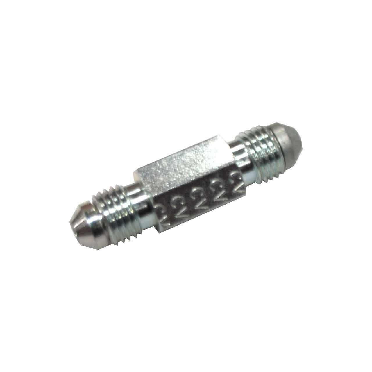 Miller 210027 Check Valve with Scavenge Orifice & Screen - Heavy Duty Brass Construction for Hydraulic Systems, Water Pumps & Industrial Equipment