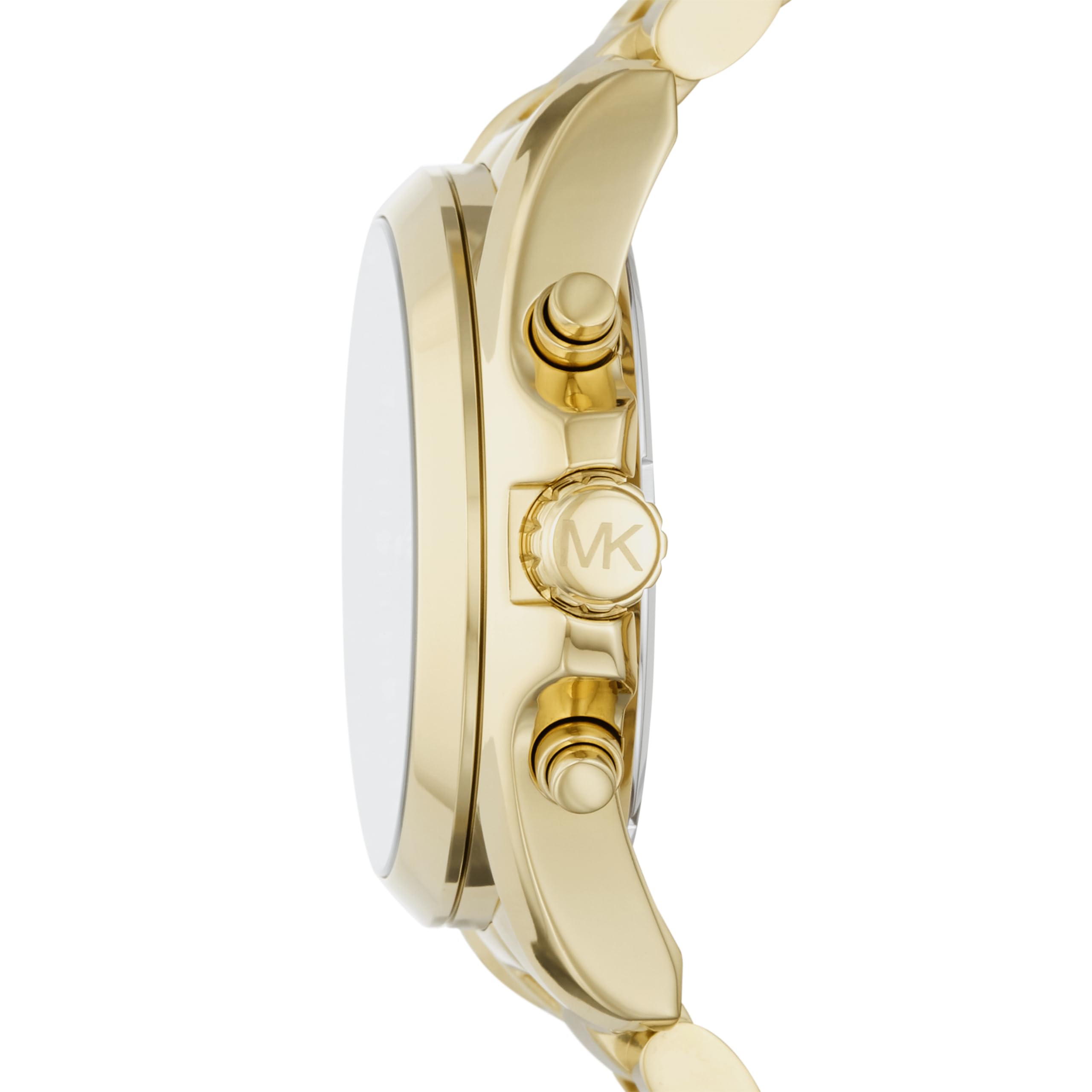 Michael Kors Bradshaw Women's Watch - Stainless Steel Chronograph with Interchangeable Leather & Metal Band | Elegant Dress Watch for Work, Parties & Everyday Wear