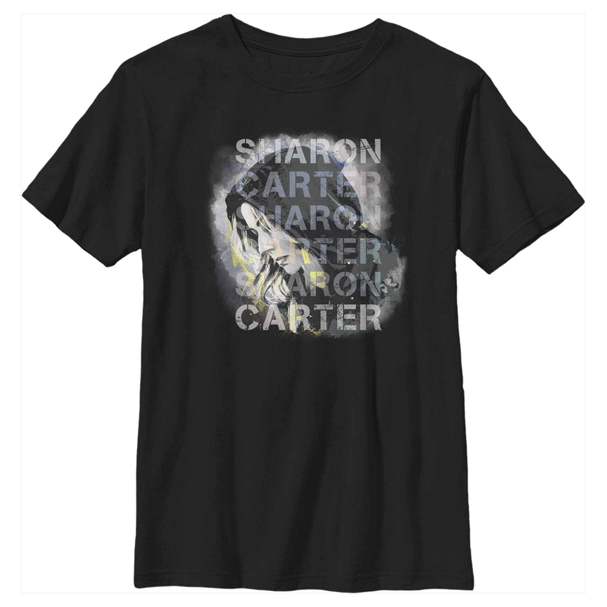 Marvel The Falcon and The Winter Soldier Sharon Carter Graphic Boys T-Shirt - Superhero Costume Party & Comic Con Outfit