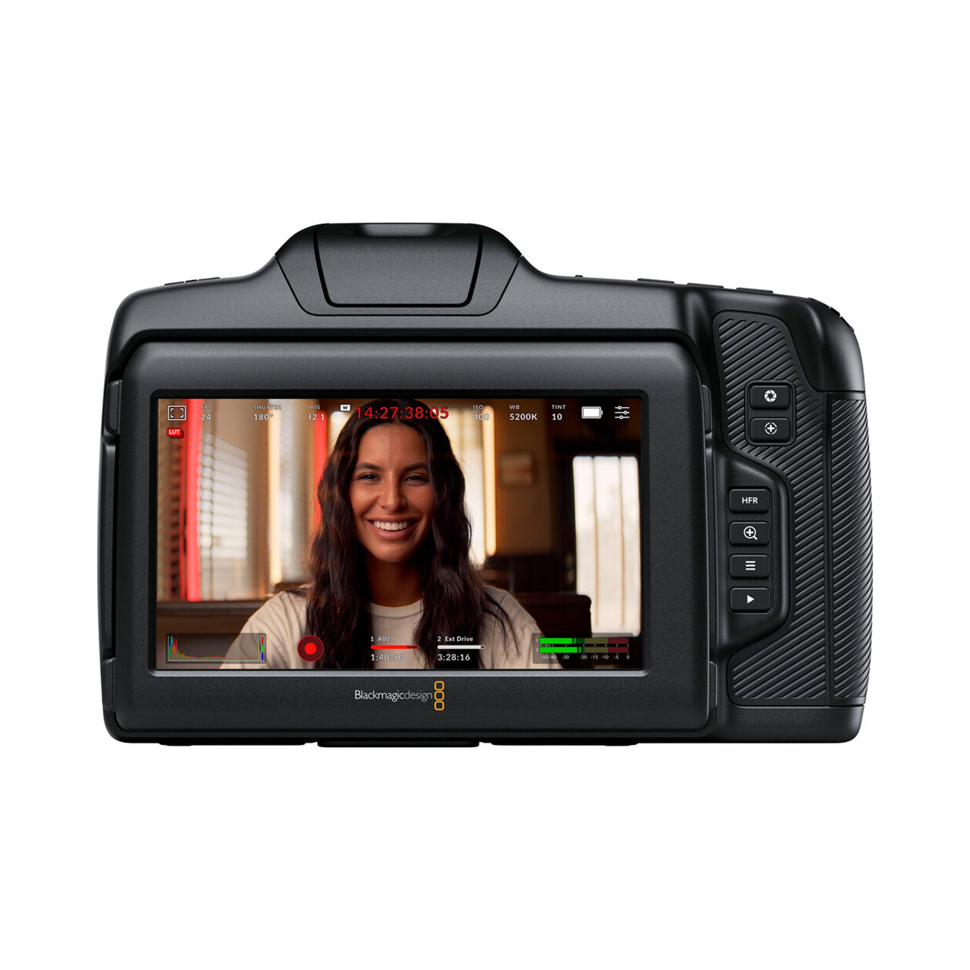Blackmagic Design Cinema Camera 6K - Professional 6K Digital Film Camera with EF Mount, Full-Frame Sensor & Dual ISO for Cinematic Video Production - Perfect for Filmmakers, YouTubers & Indie Film Creators