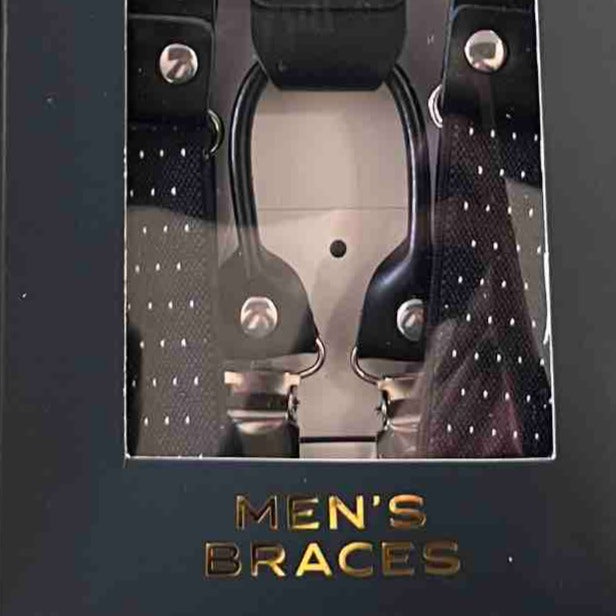 Adjustable Patterned Braces for Men & Women - Comfortable & Stylish Back Support - Perfect for Work, Sports & Daily Wear