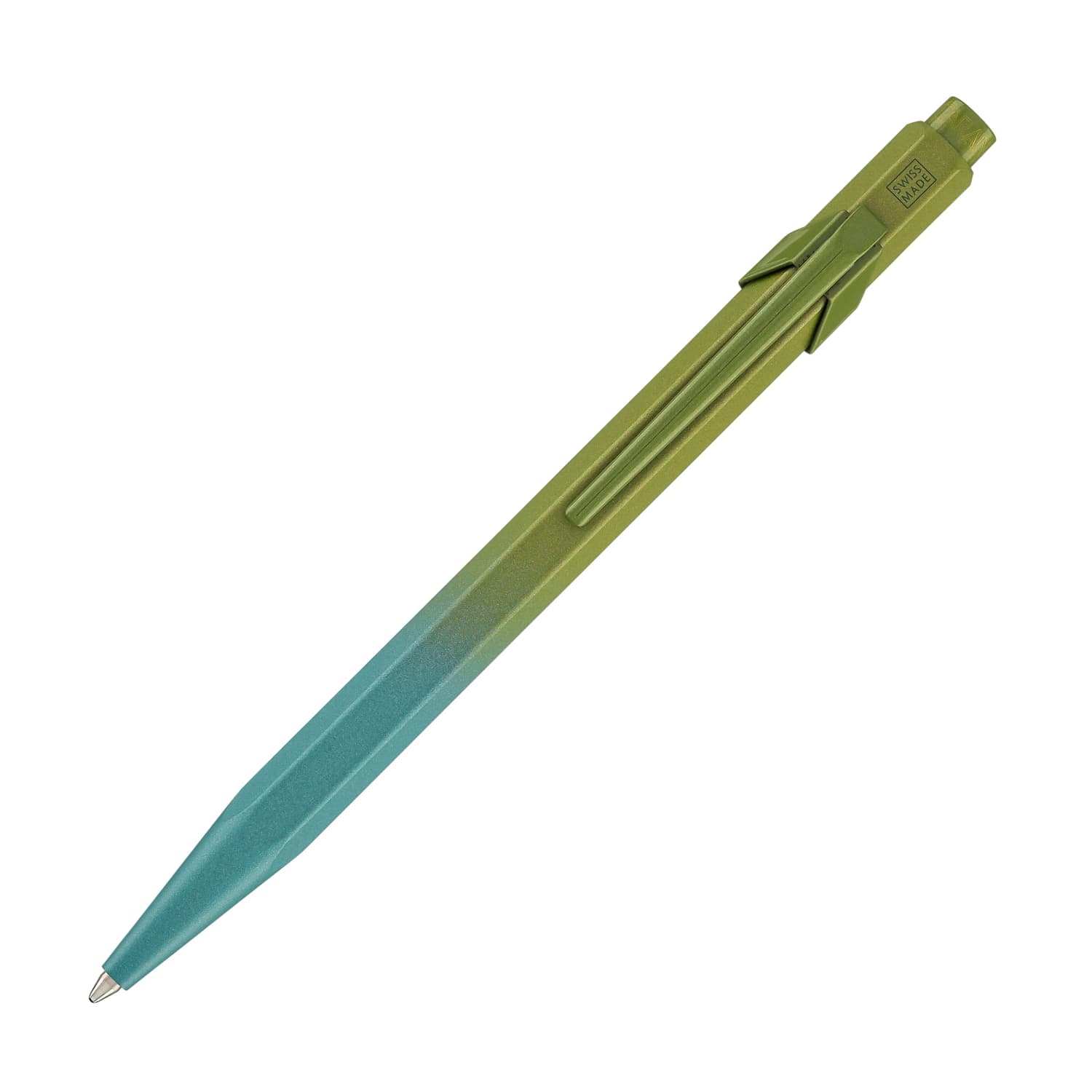 Caran d'Ache 849 Claim Your Style Ballpoint Pen - Arctic Green Limited Edition 5 | Premium Writing Instrument for Professionals, Gift Ideas & Collectors | Office, Business Meetings & Luxury Gifting