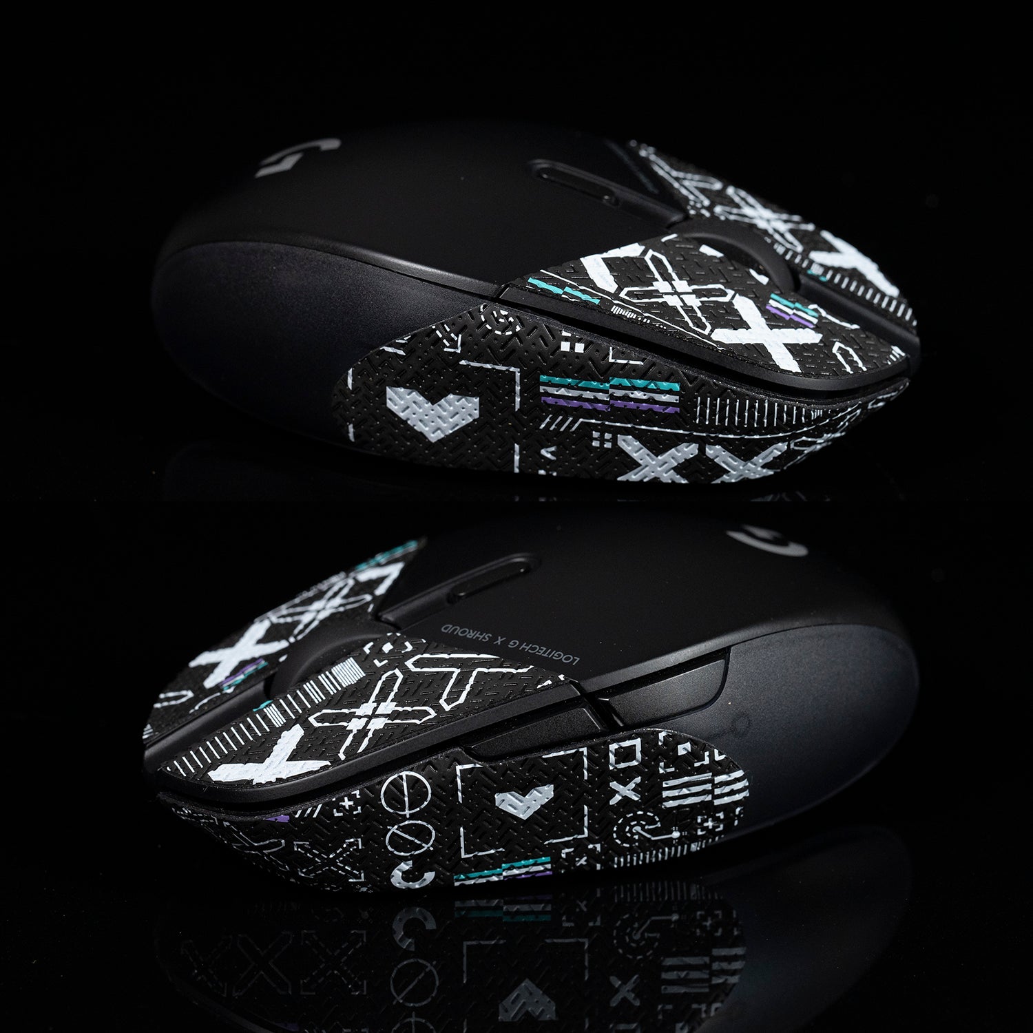 Logitech G303 Shroud Edition Gaming Mouse Grip Tape - Pre-Cut for Easy Installation | Improve Grip & Control for FPS, MOBA, and Esports Gaming