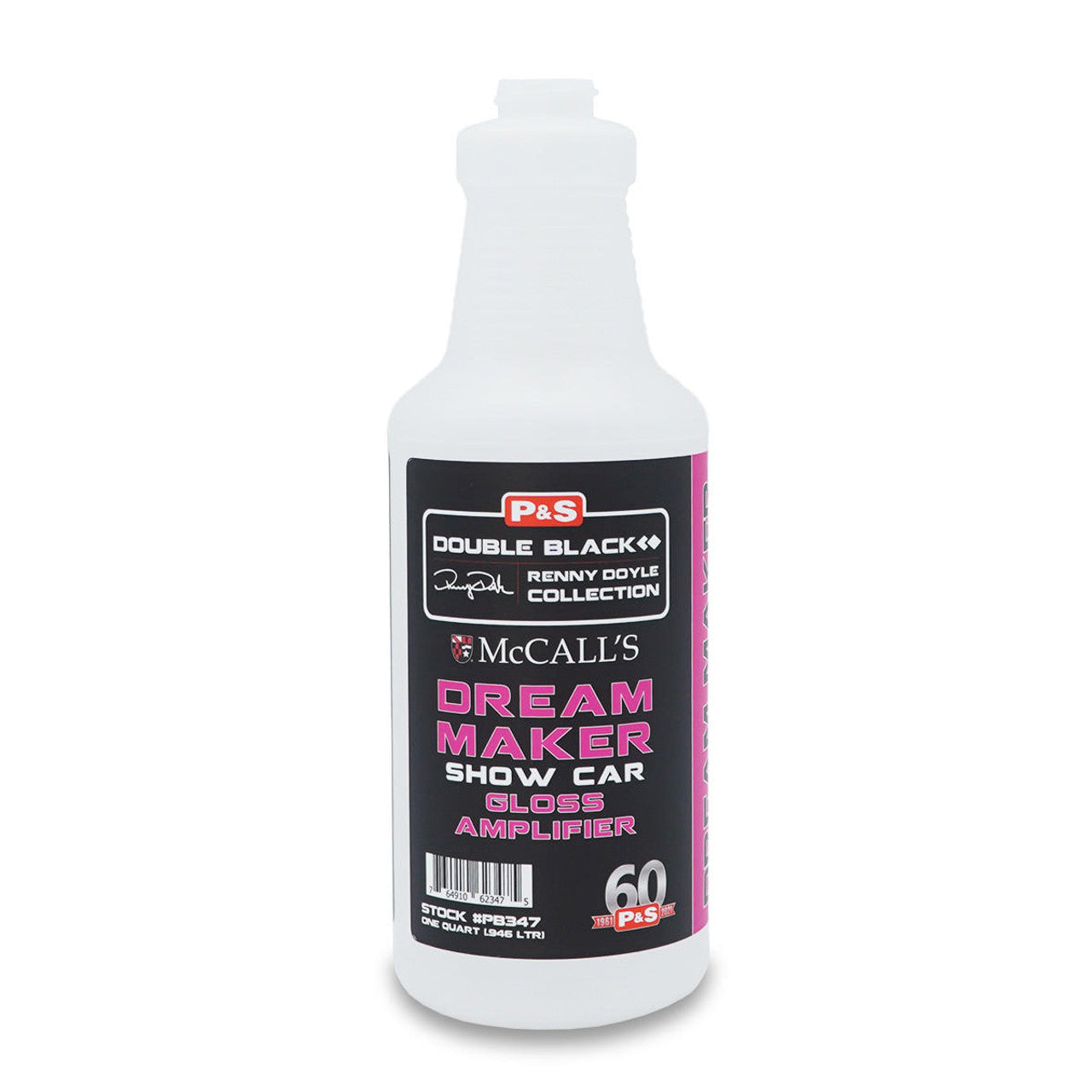 P&S Double Black Collection Dream Maker Car Wax & Polish - Secondary Bottle for Detailing & Shine Enhancement | Perfect for Auto Detailing, Car Shows & DIY Enthusiasts