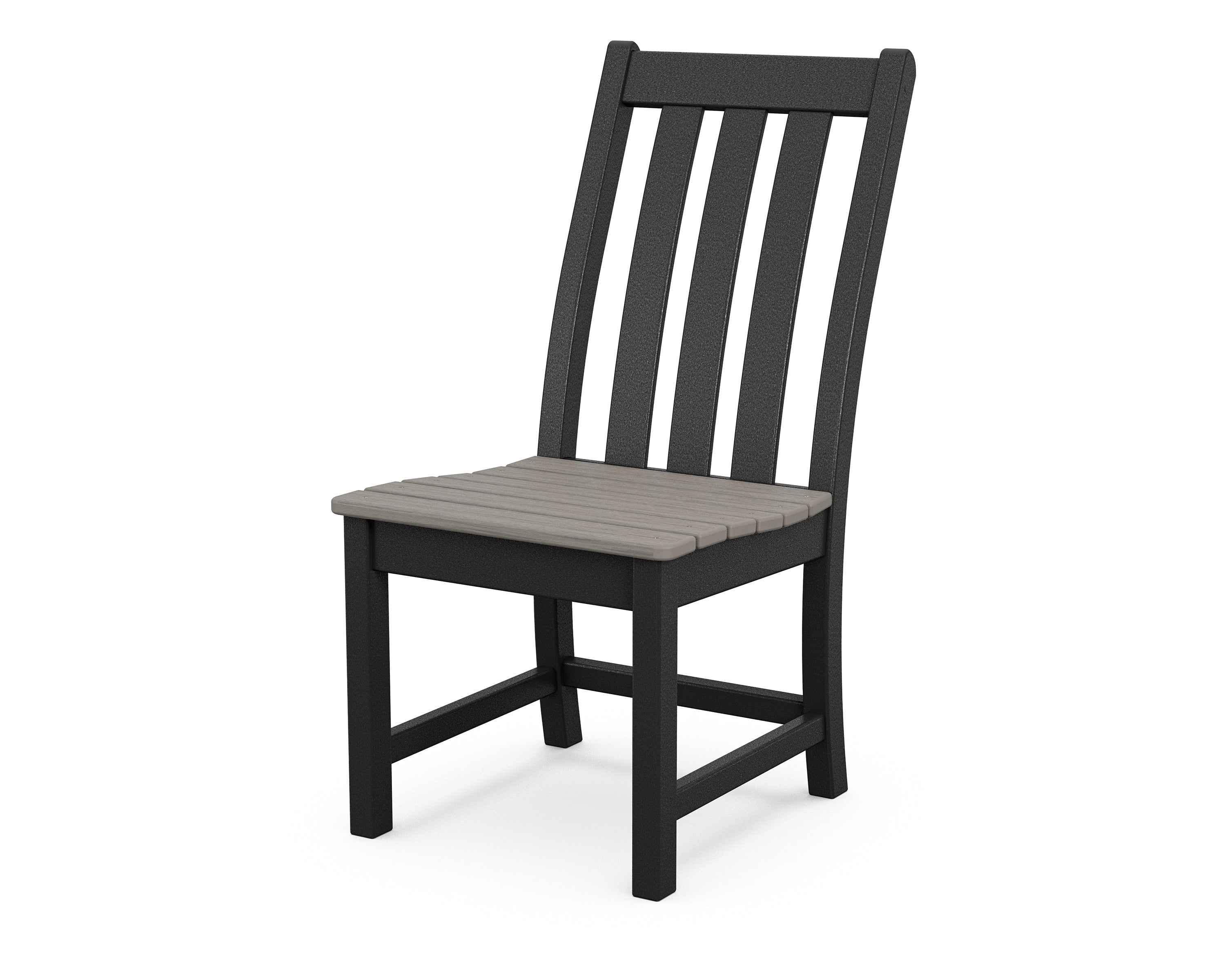 POLYWOOD Vineyard Dining Side Chair - Weather-Resistant Outdoor Furniture for Patio, Garden & Poolside Use