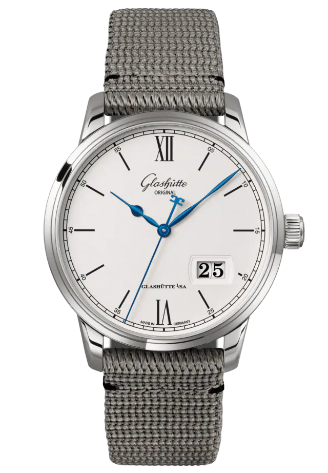Glashutte Original Senator Excellence Panorama Date Stainless Steel Men's Watch - Luxury Automatic Timepiece for Business & Formal Occasions