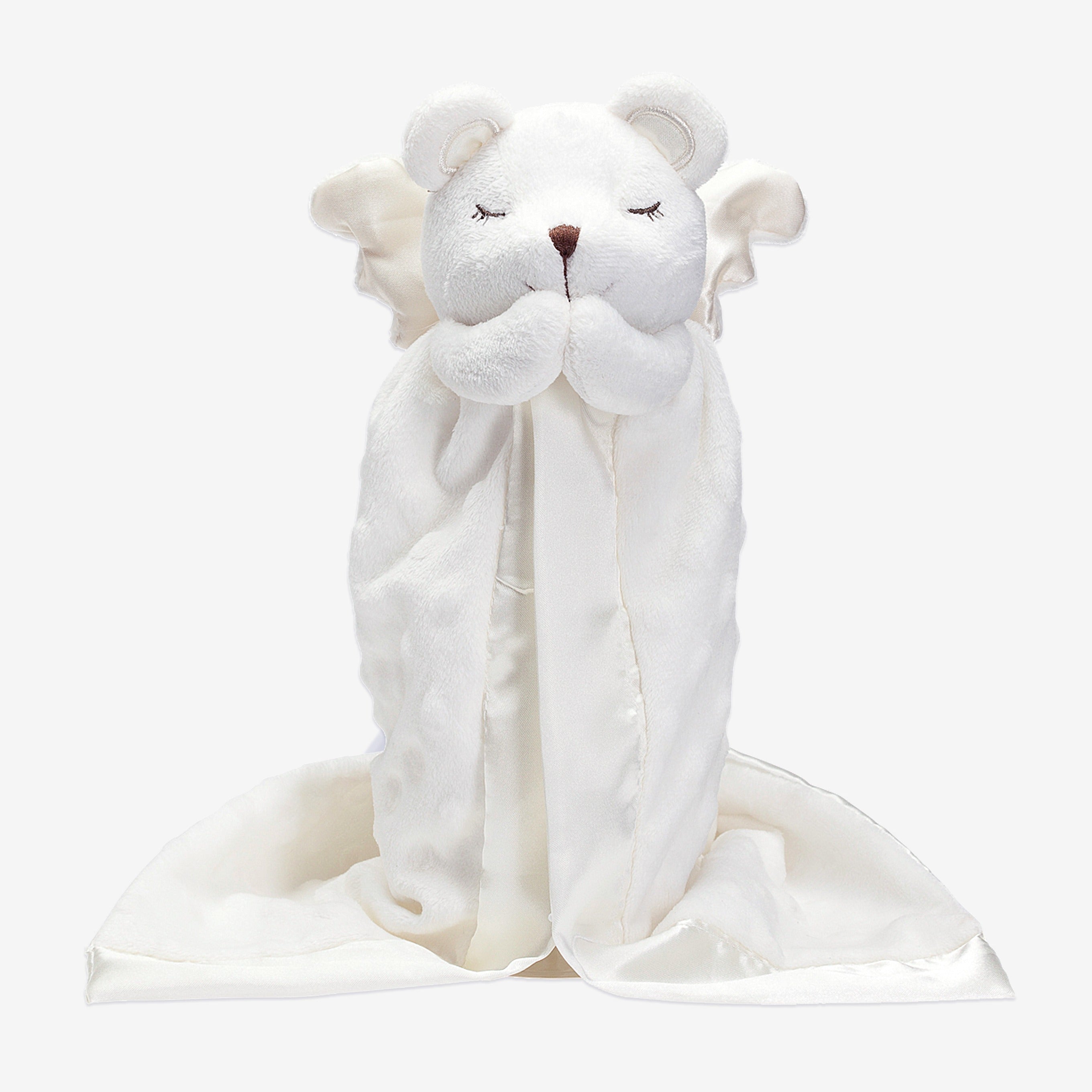 Prayer Bear Baby Security Blanket - Soft Comfort Blanket for Infants & Toddlers - Perfect for Bedtime, Naptime and Travel