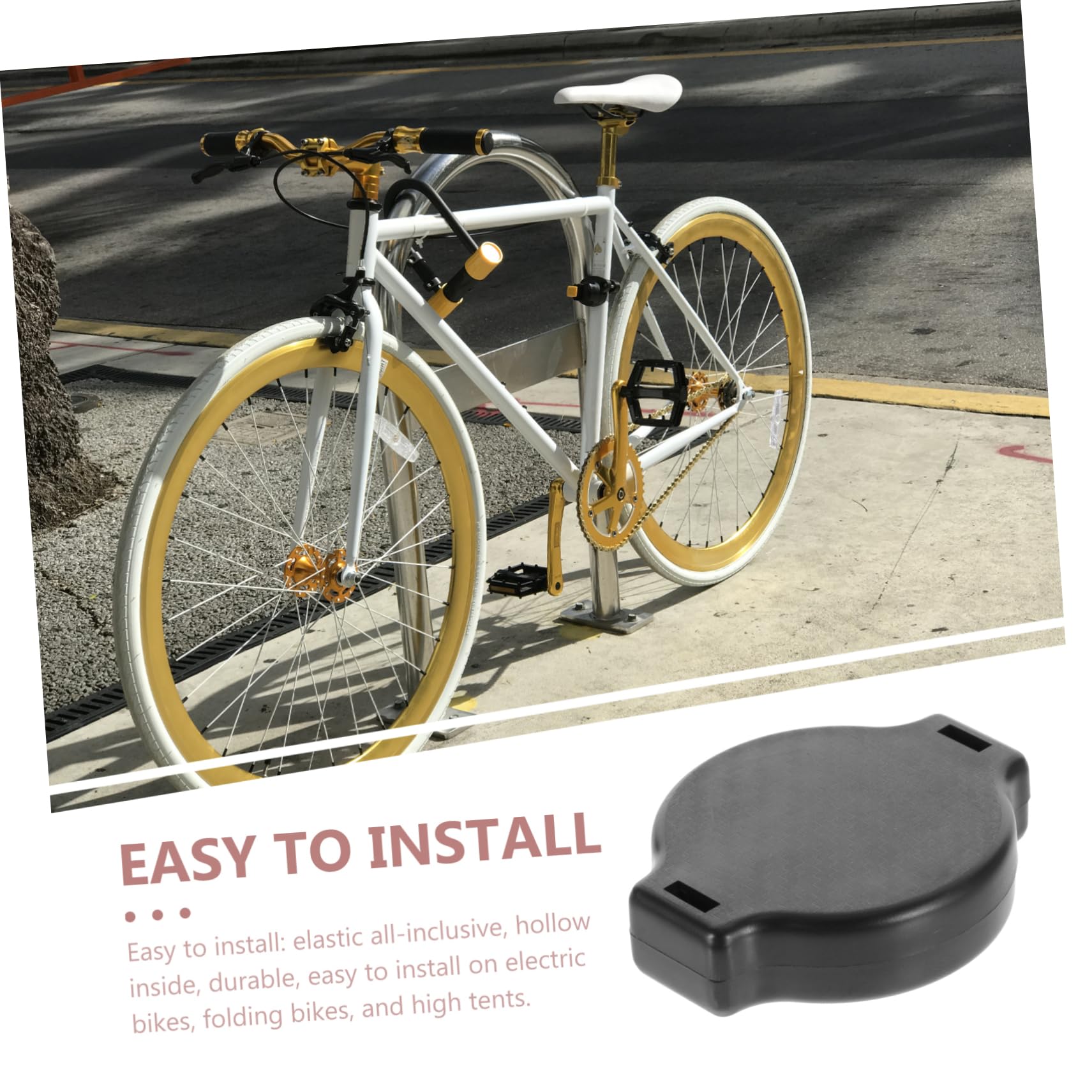 Premium Bike Saddle AirTag Holder - Durable & Easy Install GPS Tracker Mount for Cycling, Commuting & Outdoor Adventures | Homoyoyo Craftsmanship