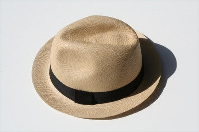 Stylish Panama Hat for Men & Women - Breathable Trilby Summer Hat with Adjustable Band - Perfect for Beach, Travel, and Outdoor Activities