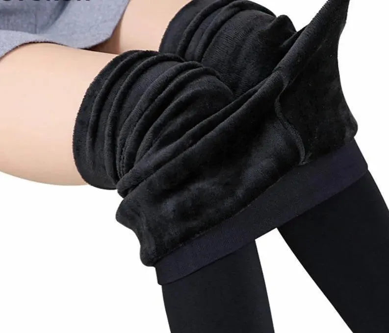 Women's Thermal Leggings - Winter Warm Fleece Lined Tights for Cold Weather - Perfect for Running, Yoga & Outdoor Activities