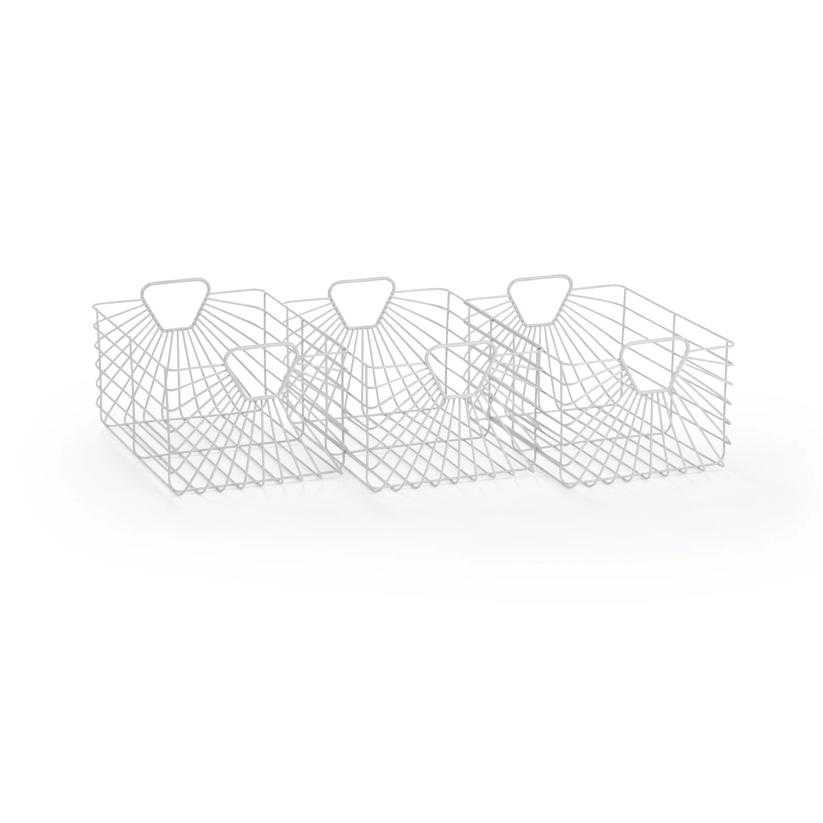 Central Park Storage Baskets - Set of 3 Woven Bins for Home Organization | Perfect for Living Room, Bedroom & Nursery Storage | Natural Fiber Decorative Baskets