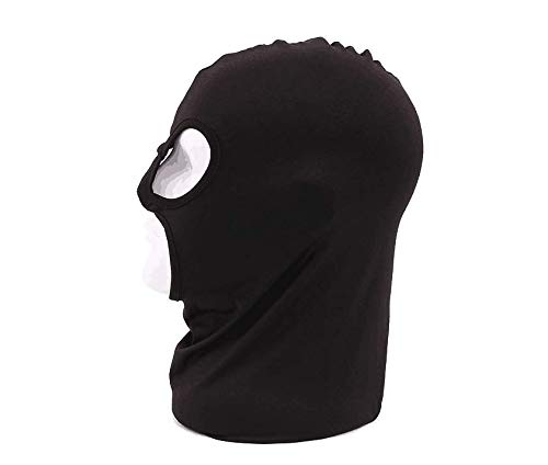 3 Hole Full Face Mask for Men & Women - Breathable Thin Balaclava for Motorcycle, Bike, Hunting, Cycling, Ski & Outdoor Sports - Cold Weather Protection & UV Defense