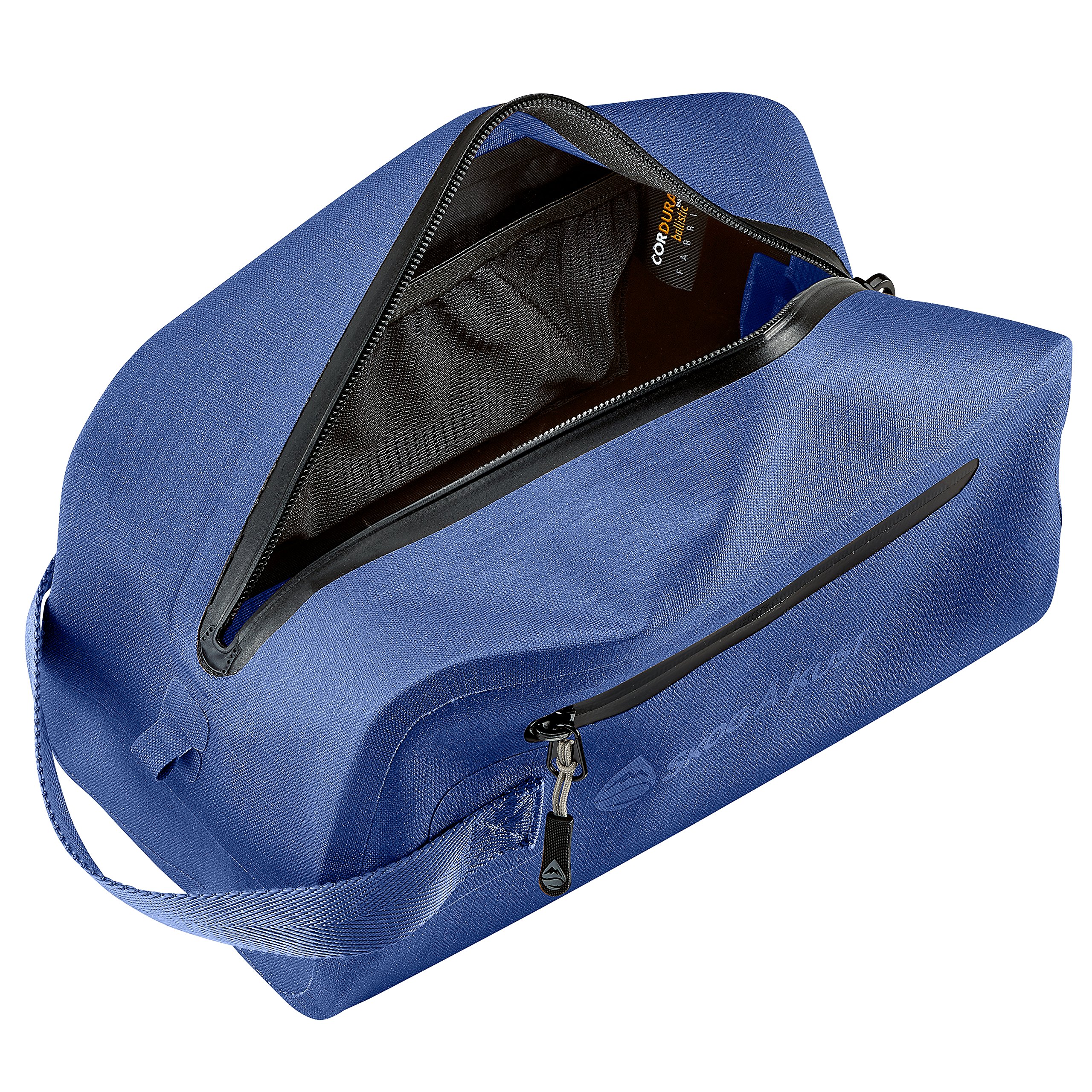 Waterproof & Leak-proof Travel Toiletry Bag by Skog Å Kust | Large Blue Cosmetic Organizer for Women & Men | Perfect for Airplane, Camping & Gym Essentials