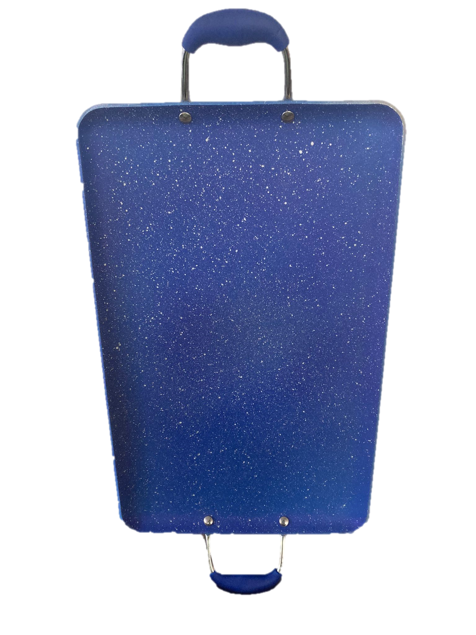 Blue Marble Griddle for Gas & Ceramic Glass Top Stoves - Double Burner Comal for Cooking, Grilling & Serving - Perfect for Pancakes, Quesadillas & Tortillas in Home Kitchens & Outdoor BBQs