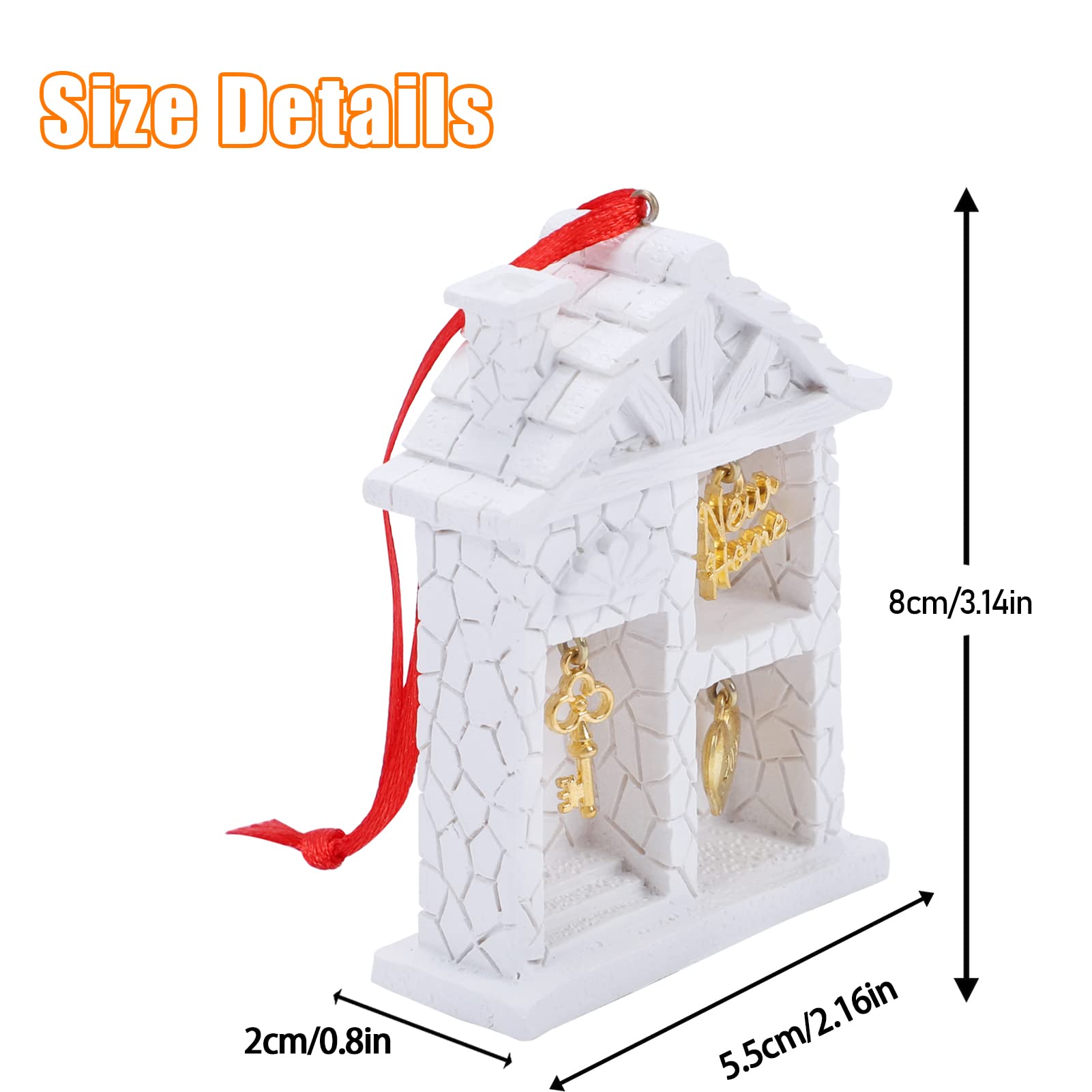 2024 Personalized Christmas Ornaments - Unique Housewarming Gift for New Homeowners, Moving House Present & Festive Home Decor - Perfect for Holiday Decorations & New Home Celebrations