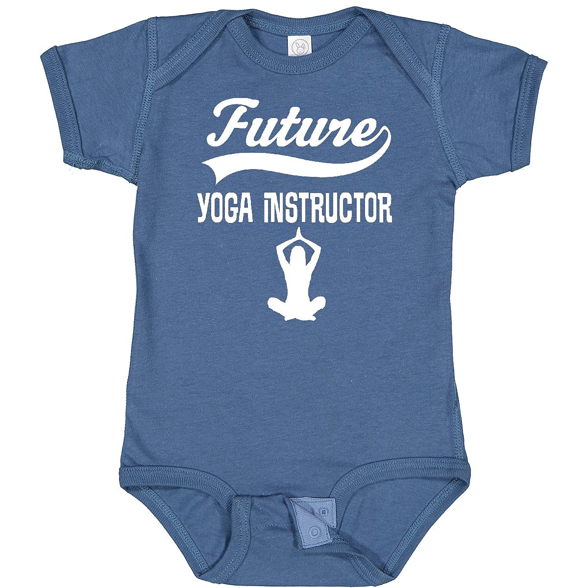 Inktastic Future Yoga Instructor Fitness Teacher Baby Bodysuit - Cute Infant Yoga Outfit for Toddler Girls & Boys - Perfect for Yoga Classes, Playtime & Photoshoots