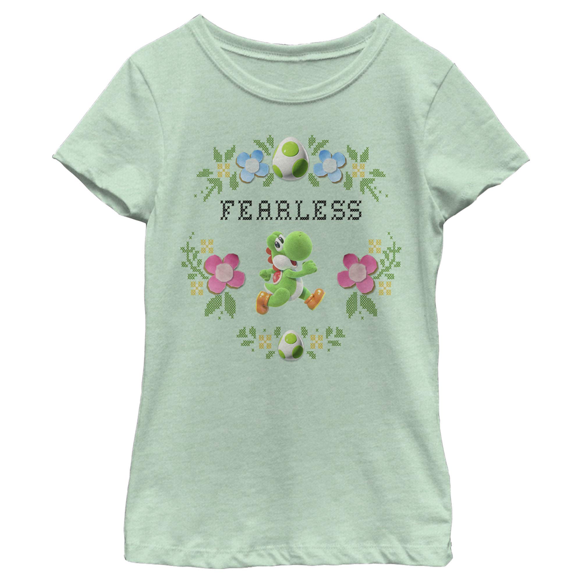 Nintendo Girls' T-Shirt - Cute Video Game Graphic Tee for Kids & Teens - Perfect for Gaming, School & Casual Wear
