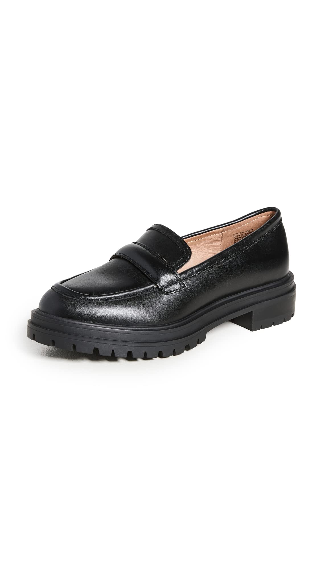 Madewell Women's The Bradley Lug Sole Loafers - Comfortable & Stylish Slip-On Shoes for Women | Perfect for Work, Casual Outfits & Everyday Wear