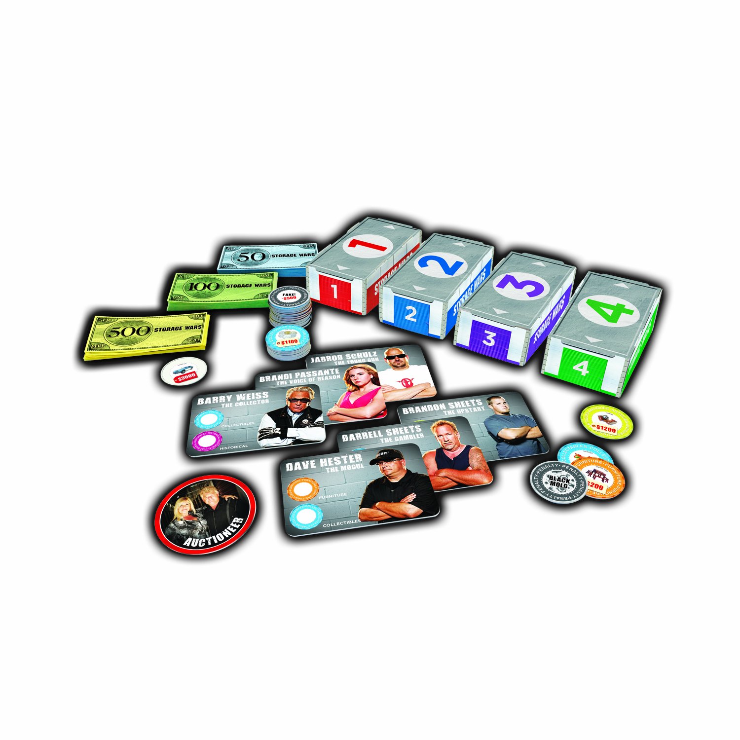 Storage Wars - The Game | Fun Auction Simulation & Storage Unit Bidding Adventure | Perfect for Family Game Nights & Party Entertainment