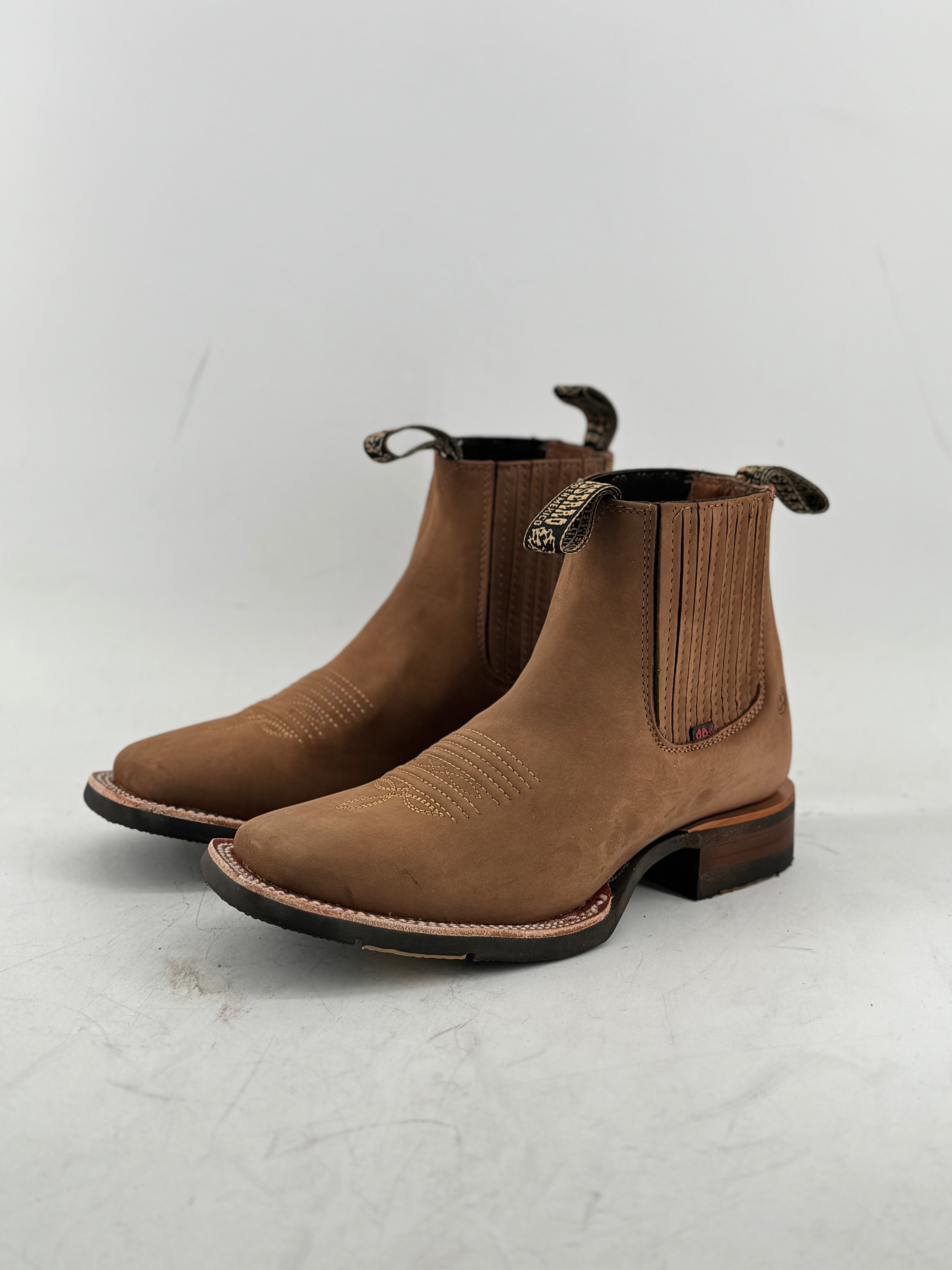 Women's Genuine Suede Western Boots - Comfortable Cowgirl Boots for Riding, Dancing & Country Fashion