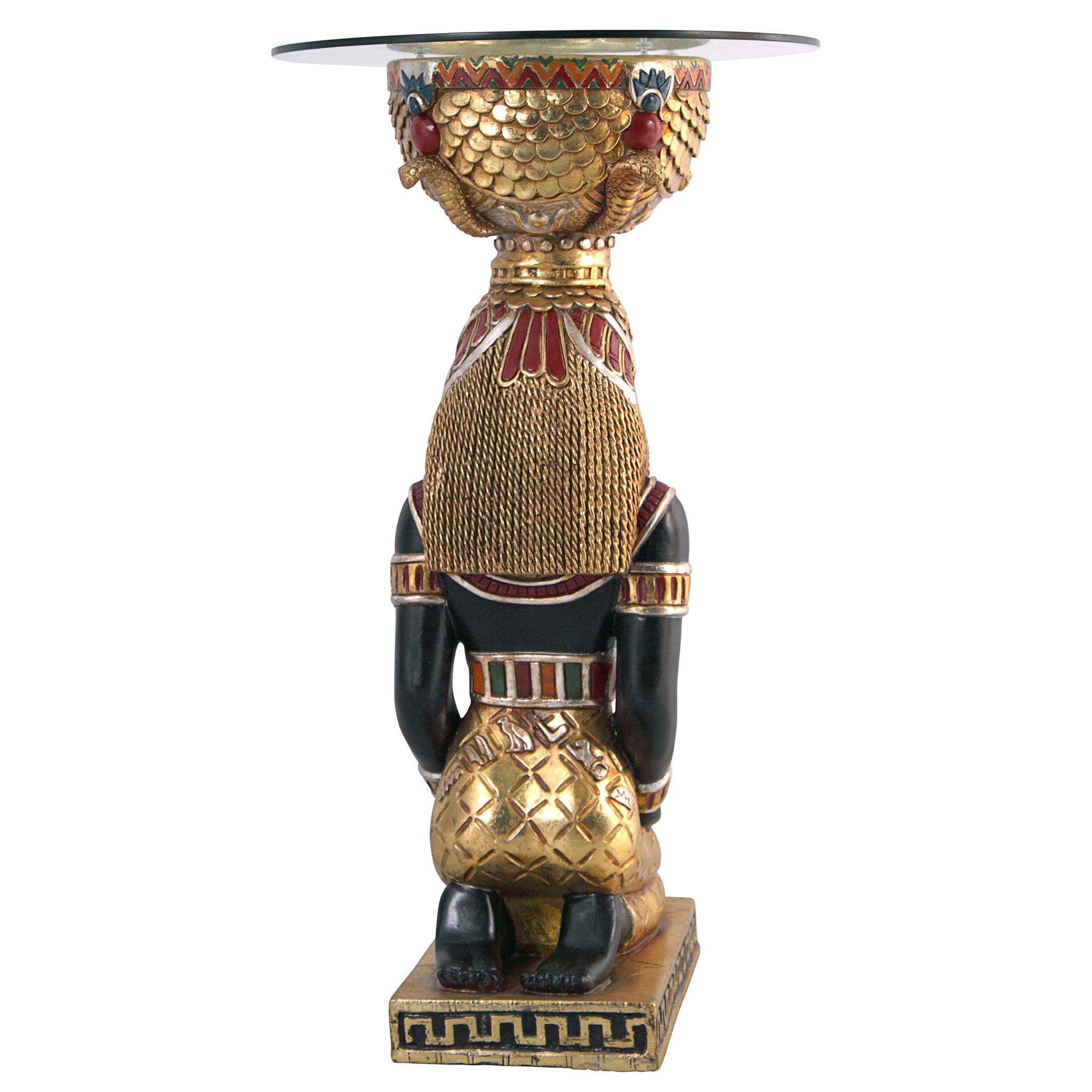Design Toscano Egyptian Goddess Eset Isis Sculptural Side Table - 16