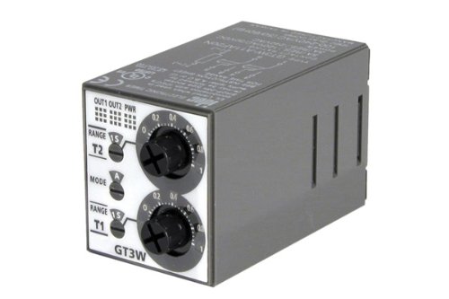 Idec GT3W-A11AF20N 120VAC/240VAC Recycle Timer Plug-In DPDT 8-Pin 5A - Perfect for Industrial Automation, HVAC Systems & Appliance Control