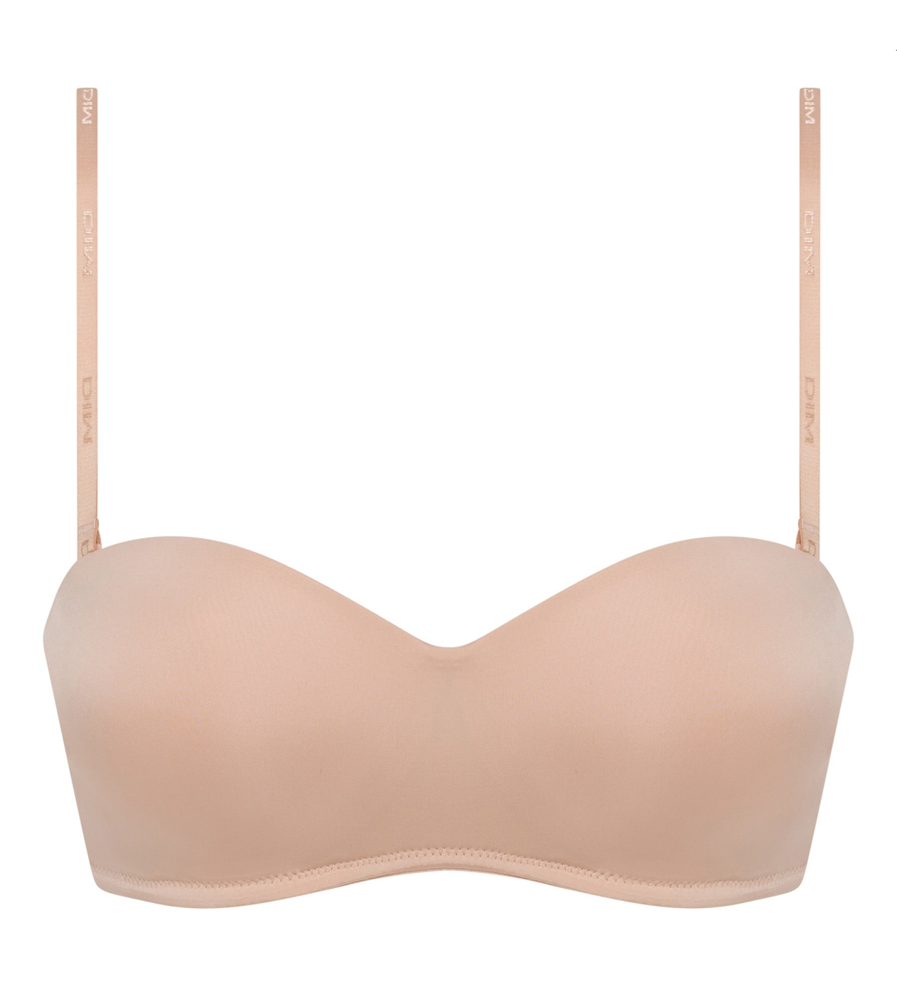 Dim InvisiFree Seamless Wireless Bandeau Bra - Ultra Comfortable No Underwire Bralette for Everyday Wear, Yoga & Lounge