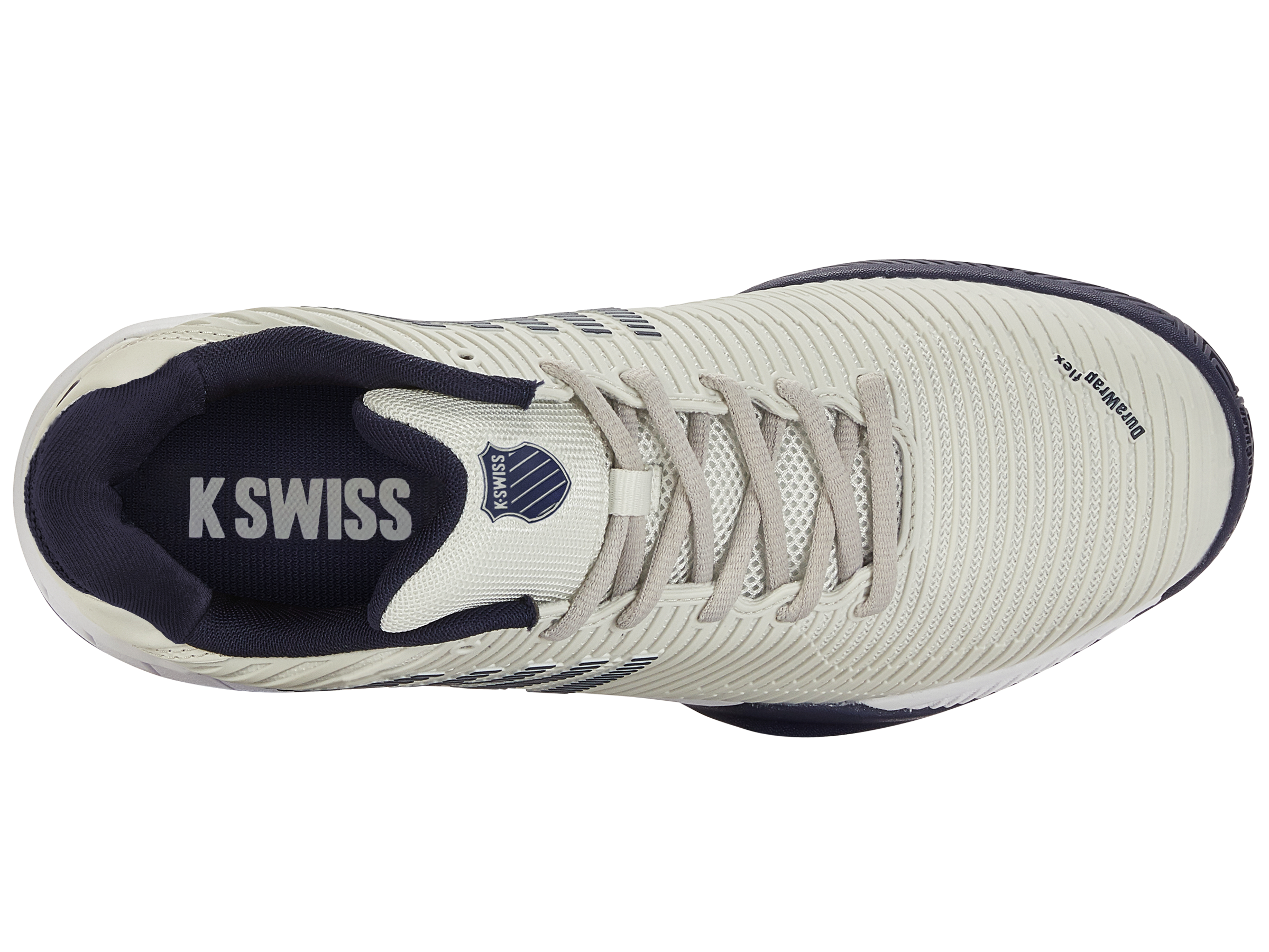 Hypercourt Express 2 Tennis Shoes - Gray/White/Peacoat | Lightweight & Durable Court Shoes for Men & Women | Perfect for Tennis, Pickleball & Casual Wear