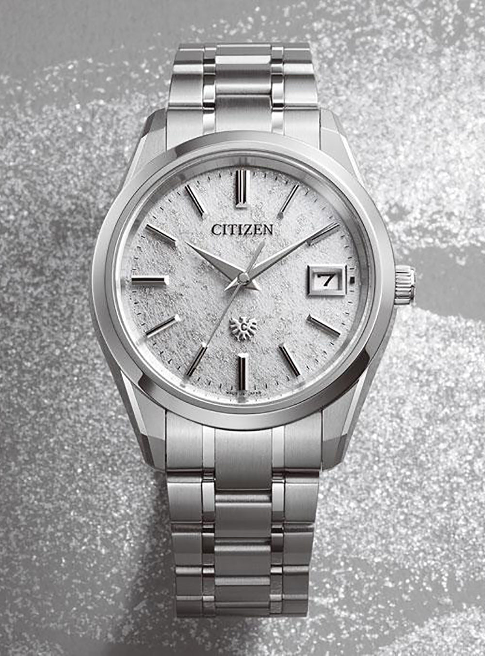 Premium Japanese JDM Watch - THE CITIZEN SUNAGO MAKI WASHI DIAL AQ4100-65W Limited Edition - Luxury Handmade Paper Dial Watch for Business & Formal Occasions