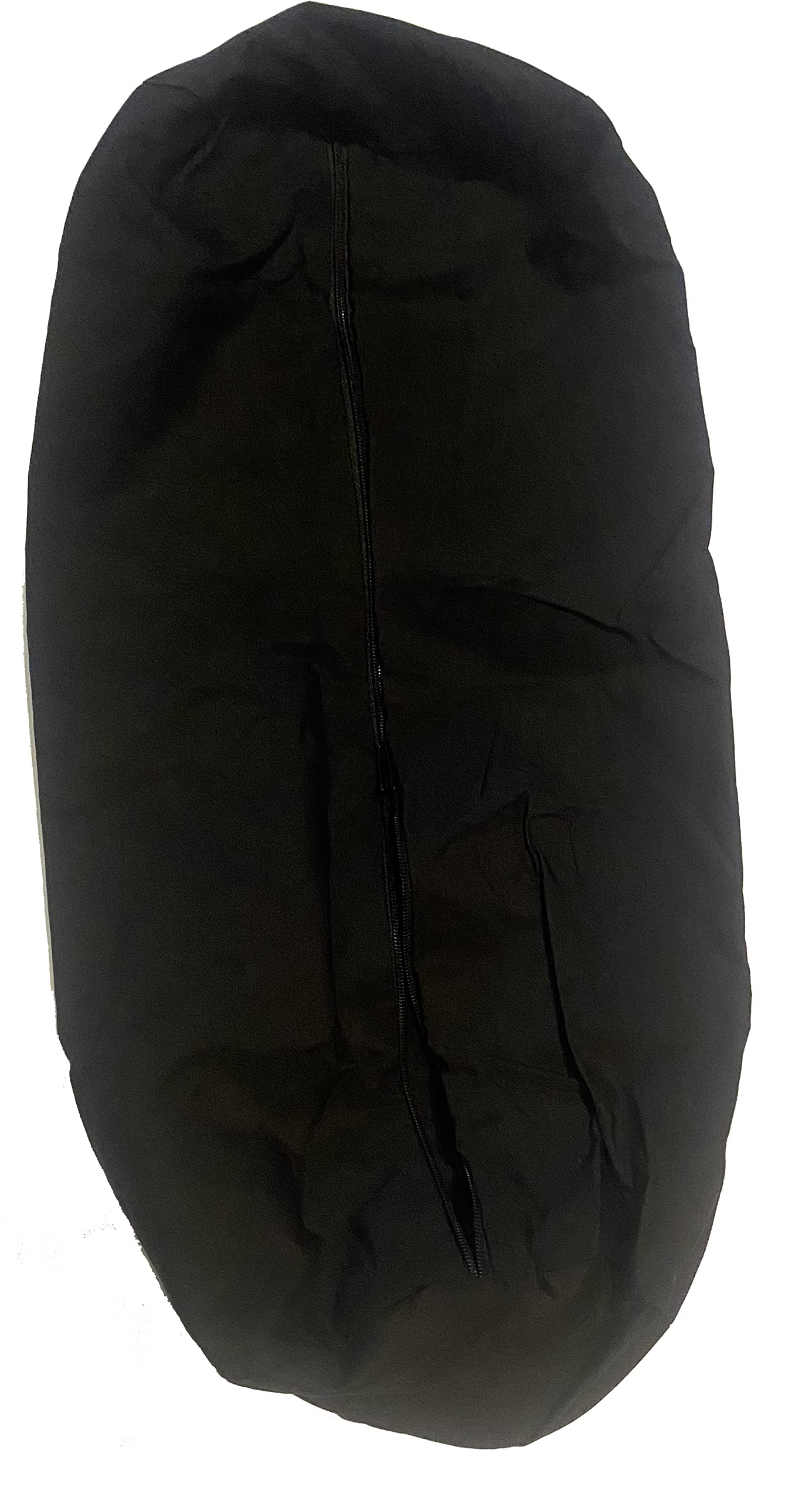 Therapist’s Choice Jackson Roll Zip-On Pillowcase - Black (Pillow Case Only, Pillow Not Included) | Ideal for Neck Pain Relief, Physical Therapy & Home Comfort