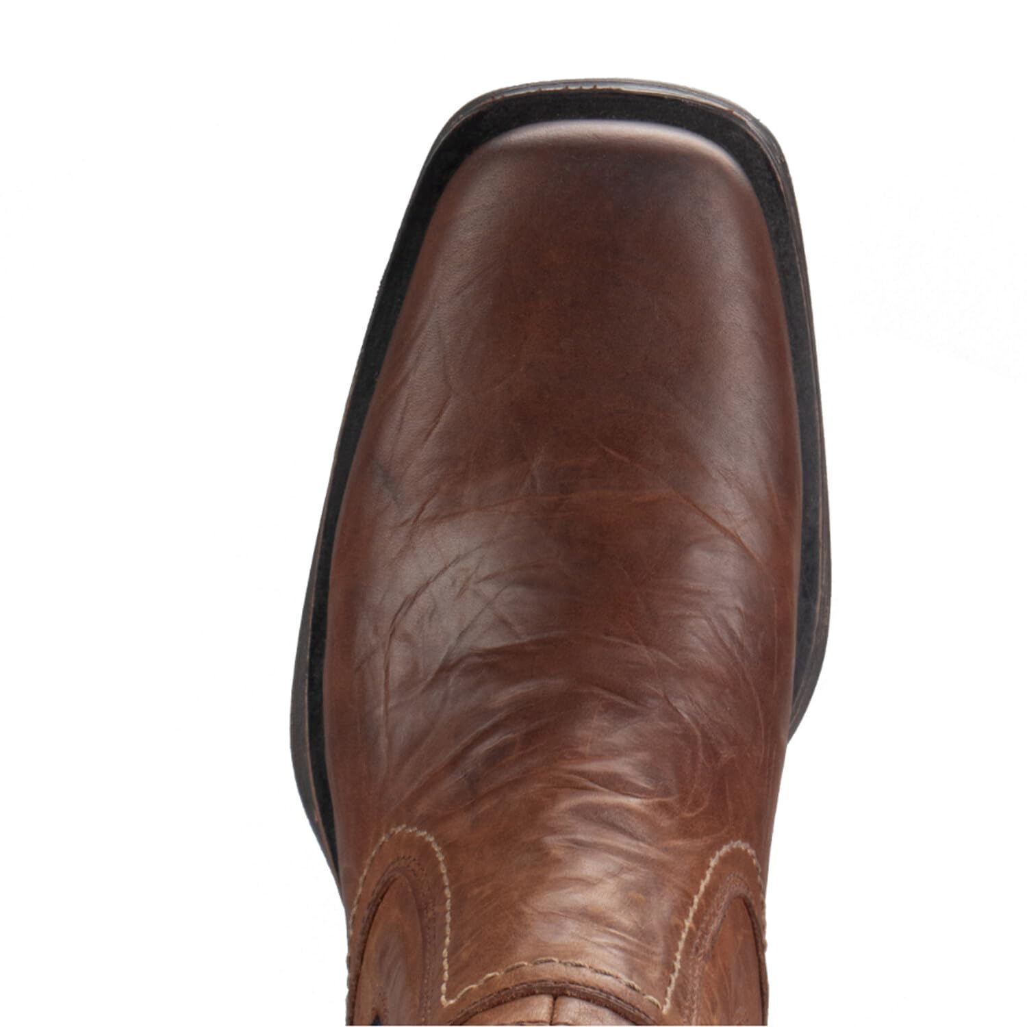 SUREWAY Men's Western Chelsea Cowboy Boots - Square Toe All-Weather Slip-On Work & Dress Boots | Comfortable & Durable Leather Shoes for Casual & Formal Wear | Perfect for Rodeo, Ranch Work & Night Out