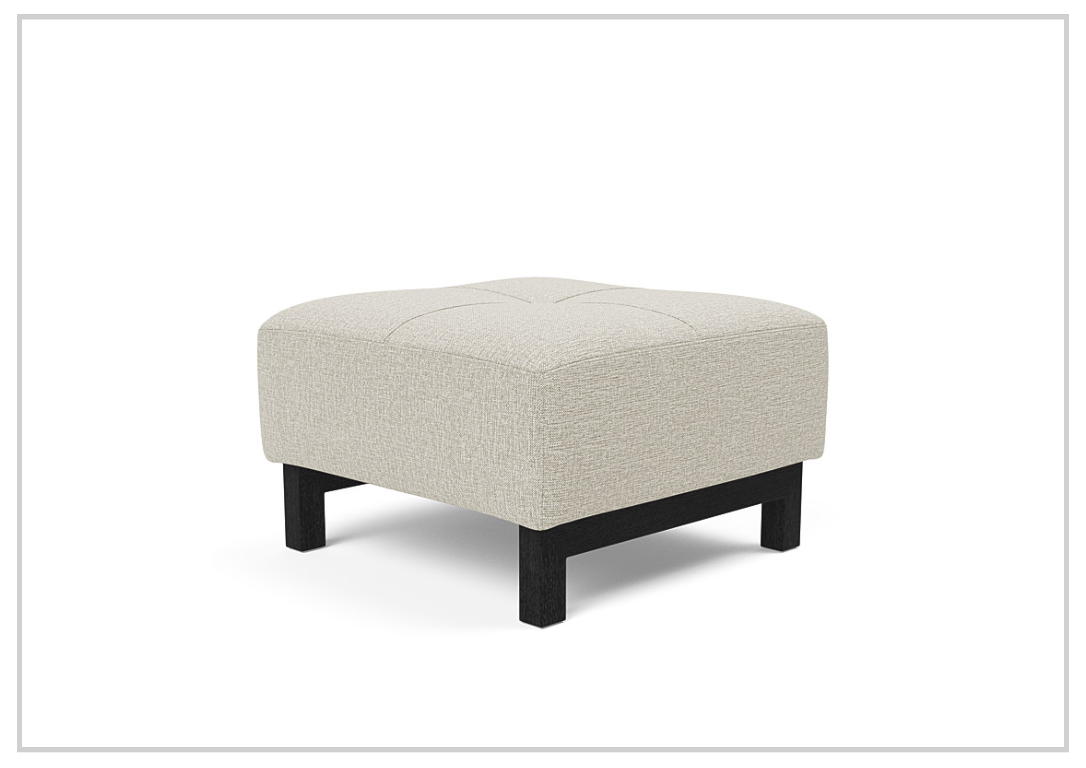 Innovation Living Grand DEL 2-Seater Fabric Sleeper Sofa with Ottoman - Convertible Bed & Lounge Chair for Small Spaces, Guest Rooms & Apartments