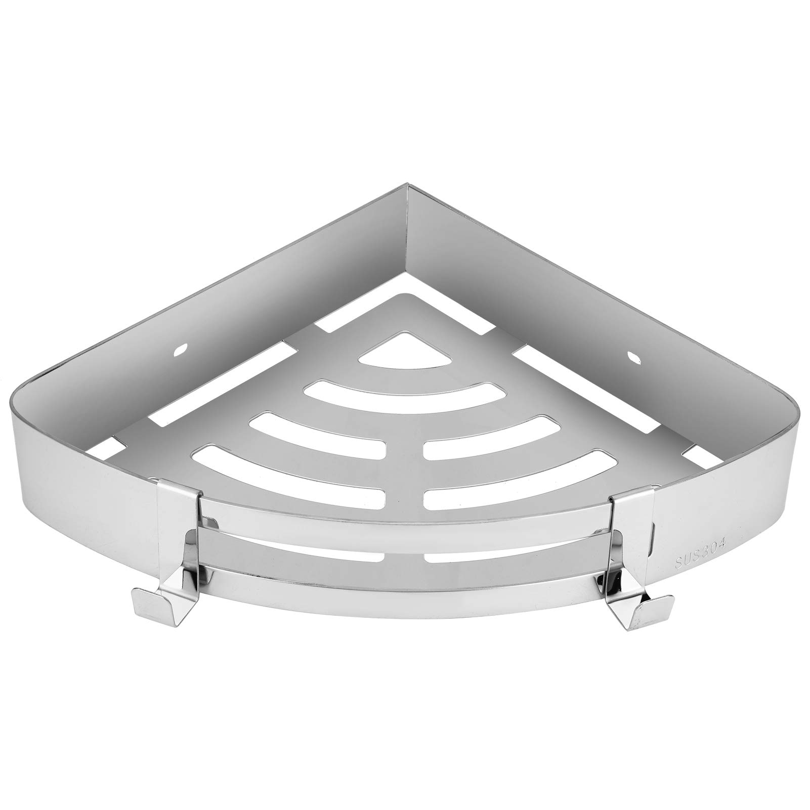 Tgoon Bathroom Shelf - Wall Mounted Corner Storage Rack, Rustproof & Durable Shower Organizer for Bathroom Accessories - Perfect for Small Spaces, Apartments & Bathroom Organization
