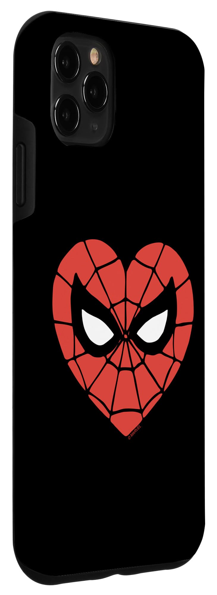 iPhone 11 Pro Max Marvel Spider-Man Heart Face Case - Premium Protective Phone Cover for Superhero Fans | Perfect for Daily Use, Cosplay & Marvel Collectors