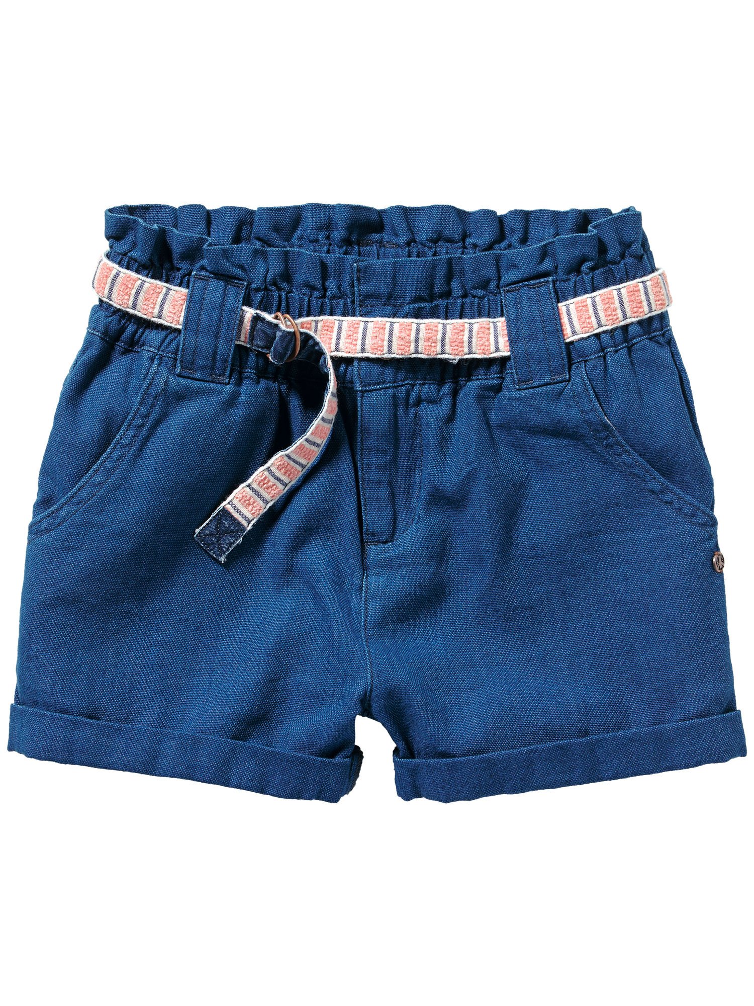 Scotch & Soda Girls' Fashion Shorts with Adjustable Belt - Perfect for Summer Outfits, Casual Wear & Playdates