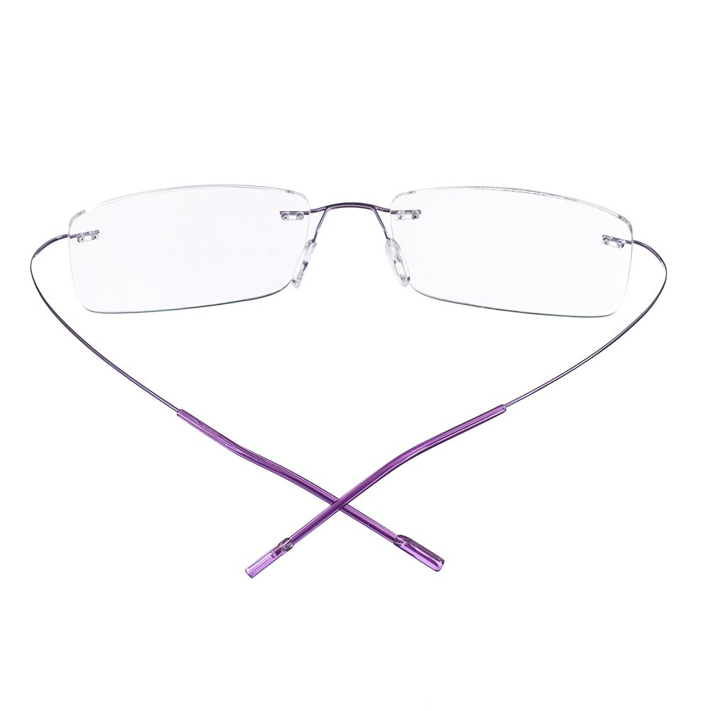 Frameless Myopia Glasses -1.50 Strength for Men & Women | Fashion Eyewear for Daily Use