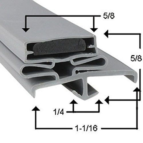 Beverage-Air SUR6024M Magnetic Refrigerator Door Gasket Seal - Replacement for Commercial Fridges, Freezers & Coolers - Durable & Energy Efficient