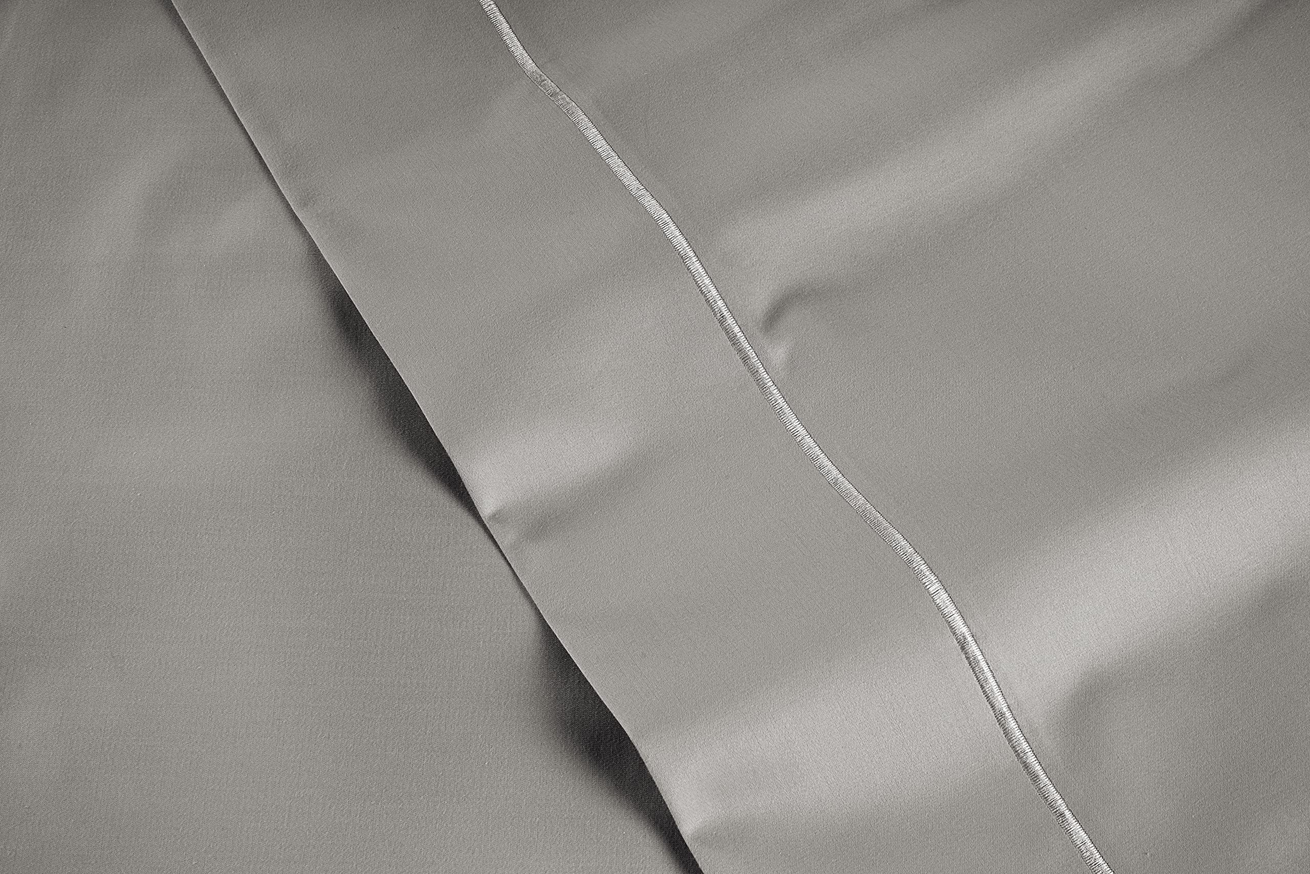 Premium 100% Egyptian Cotton Queen Size Pillowcases Set of 2 - 1000 Thread Count Soft & Breathable Bedding for Cool Sleep - Ideal for Hot Sleepers & Luxury Bedroom Decor